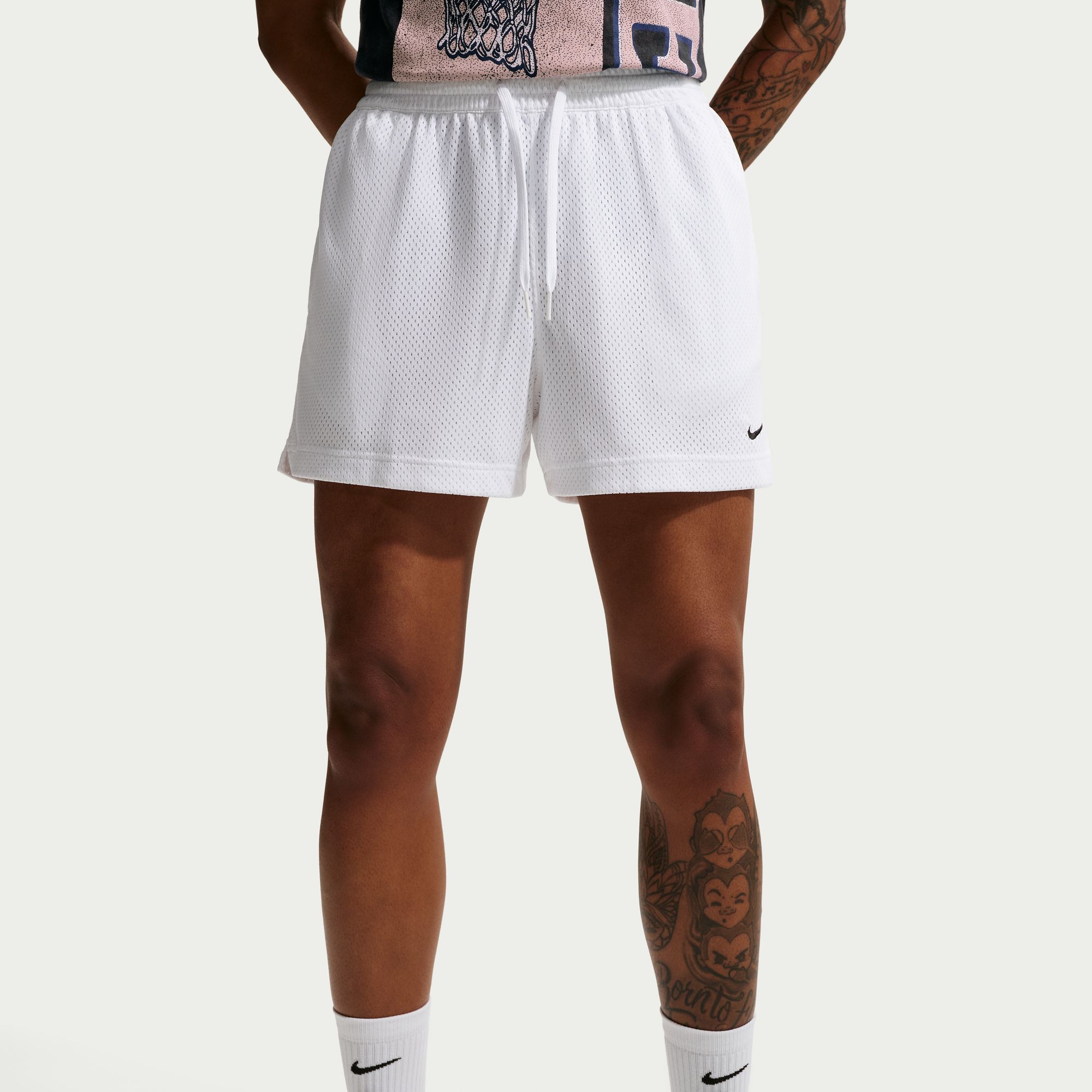 Nike Women's Essential Dri-FIT 4" Mesh Basketball Shorts product image