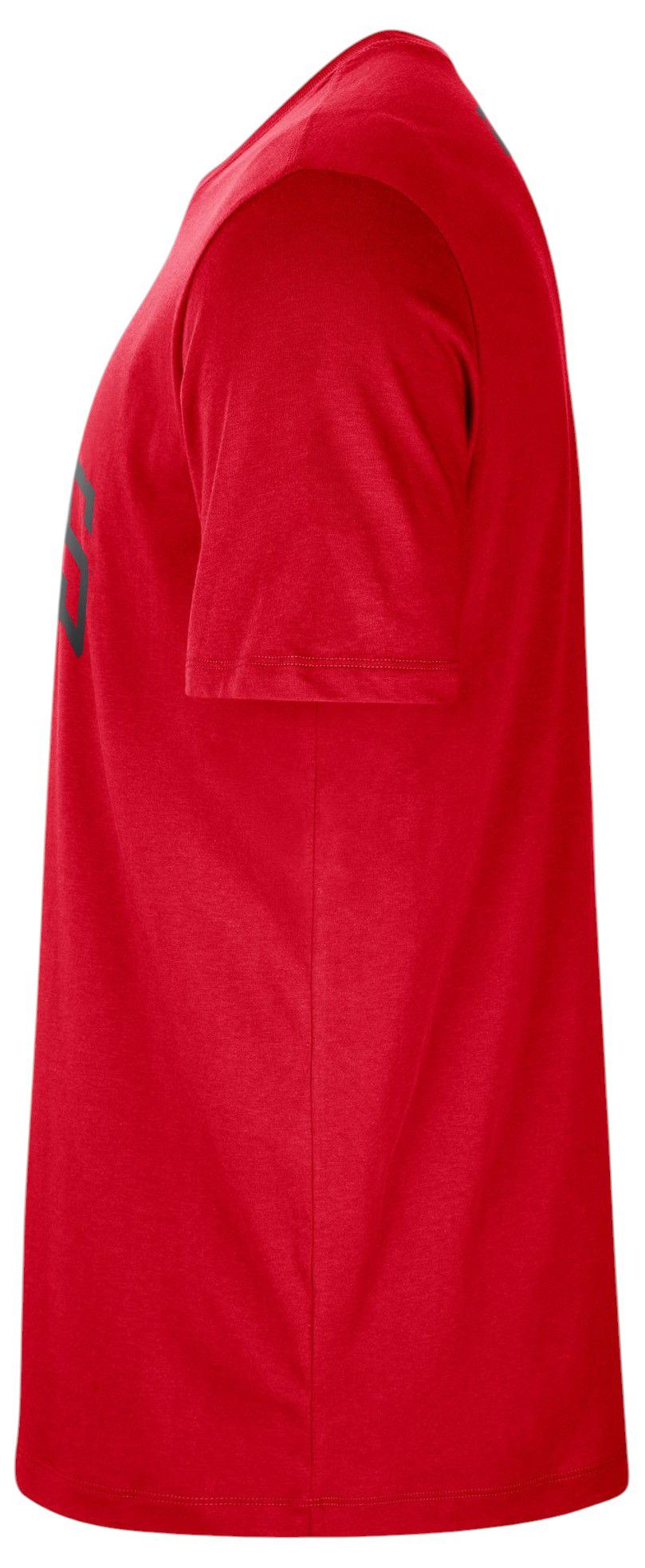 Nike Men's Chicago Bulls Red Wordmark T-Shirt product image