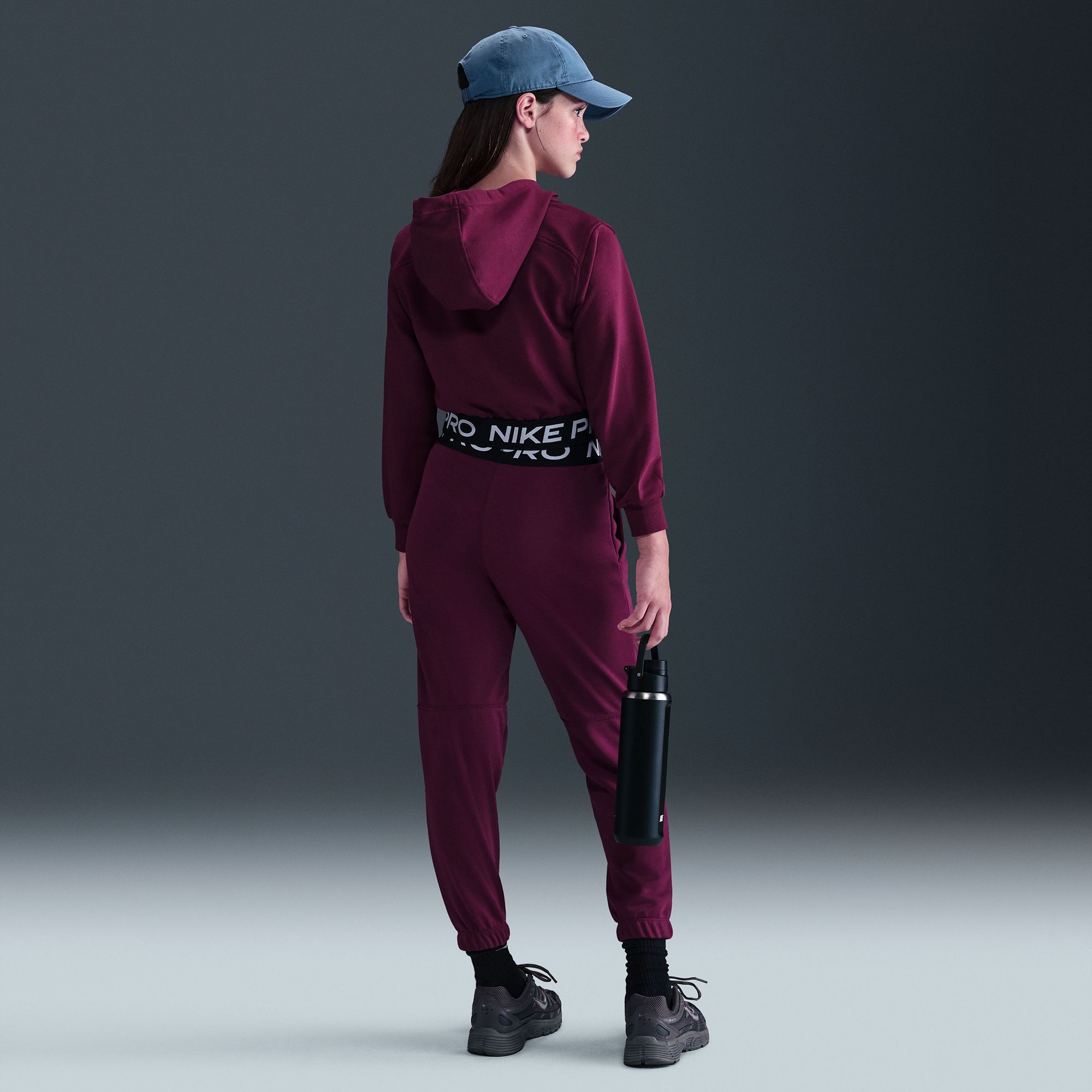 Nike Girl's Pro Fleece Dri-FIT Full Zip Hoodie product image