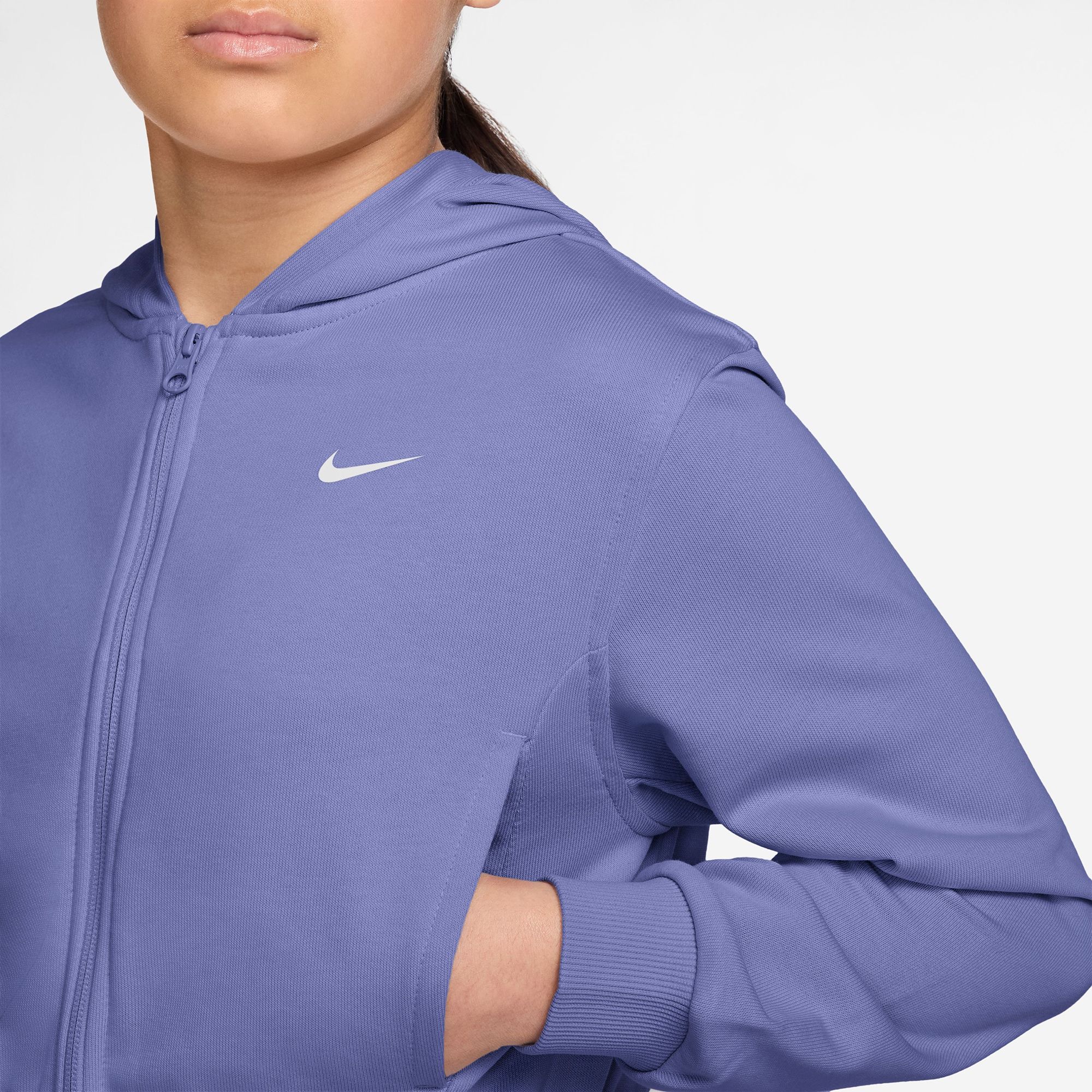 Nike Girl's Pro Fleece Dri-FIT Full Zip Hoodie product image