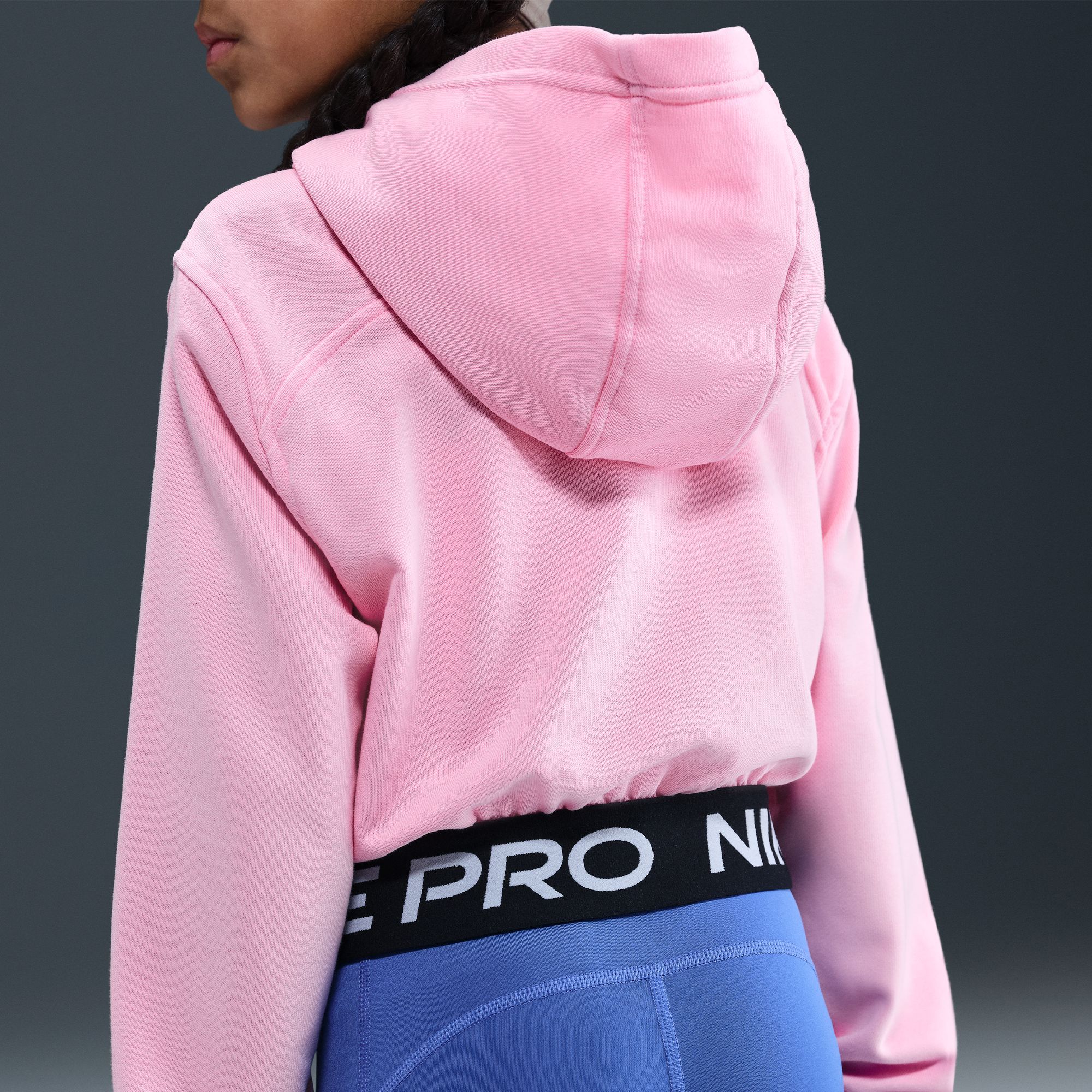 Nike Girl's Pro Fleece Dri-FIT Full Zip Hoodie product image