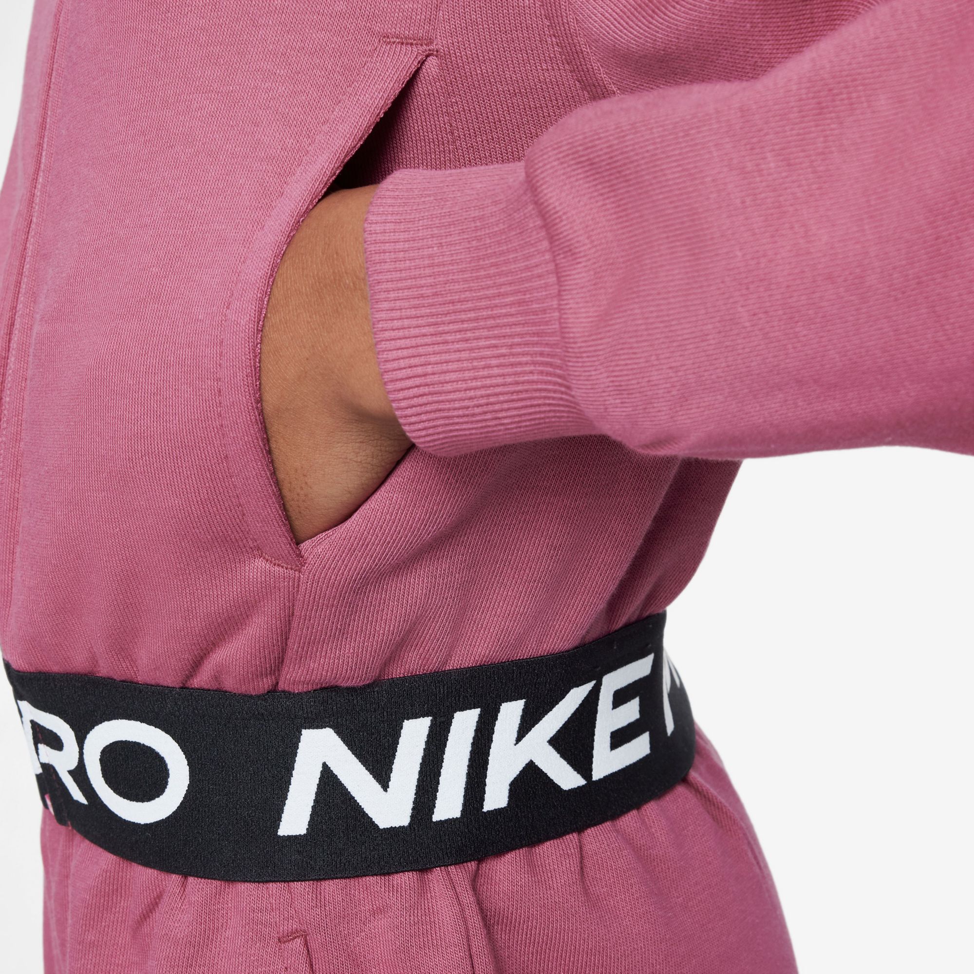 Nike Girl's Pro Fleece Dri-FIT Full Zip Hoodie product image