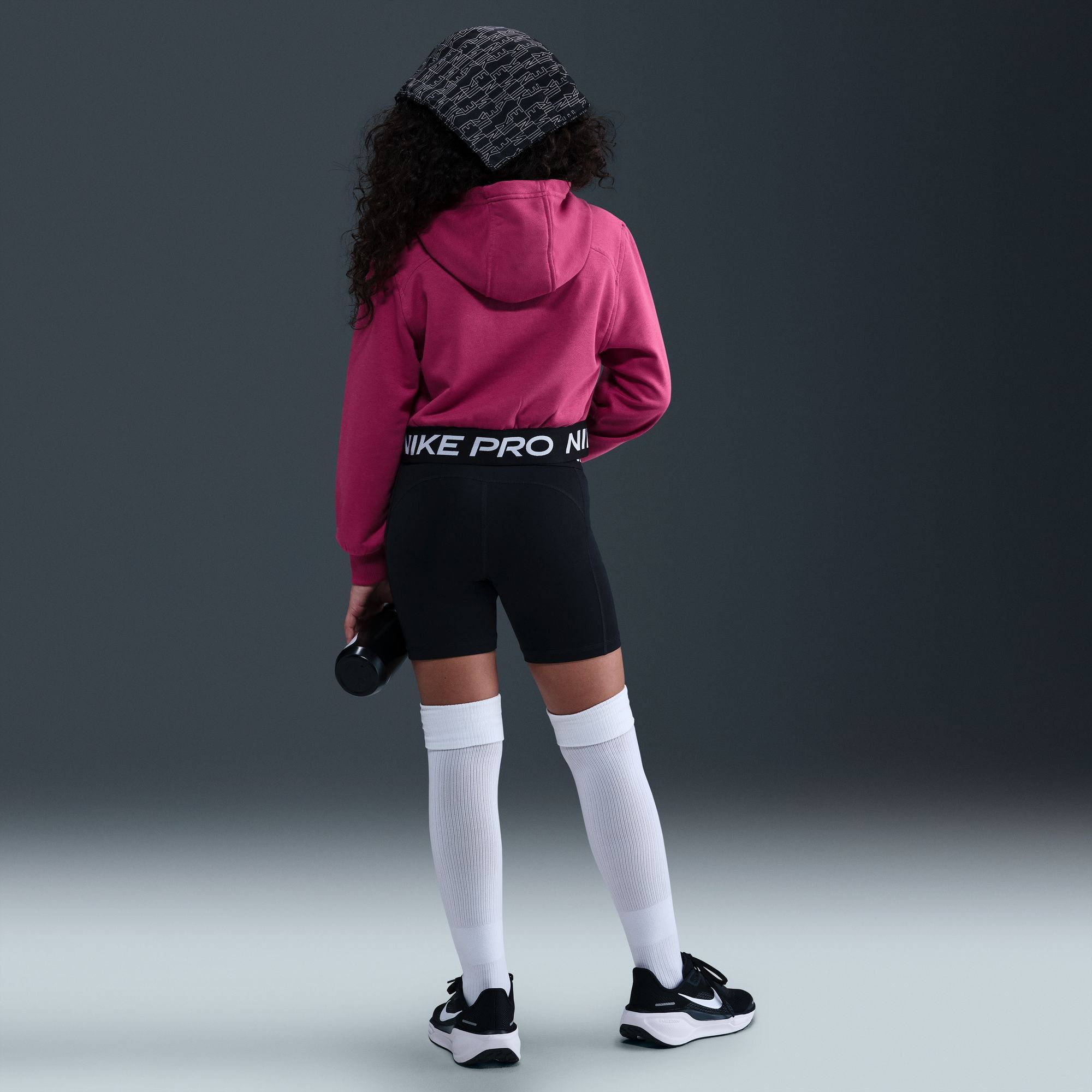 Nike Girl's Pro Fleece Dri-FIT Full Zip Hoodie product image