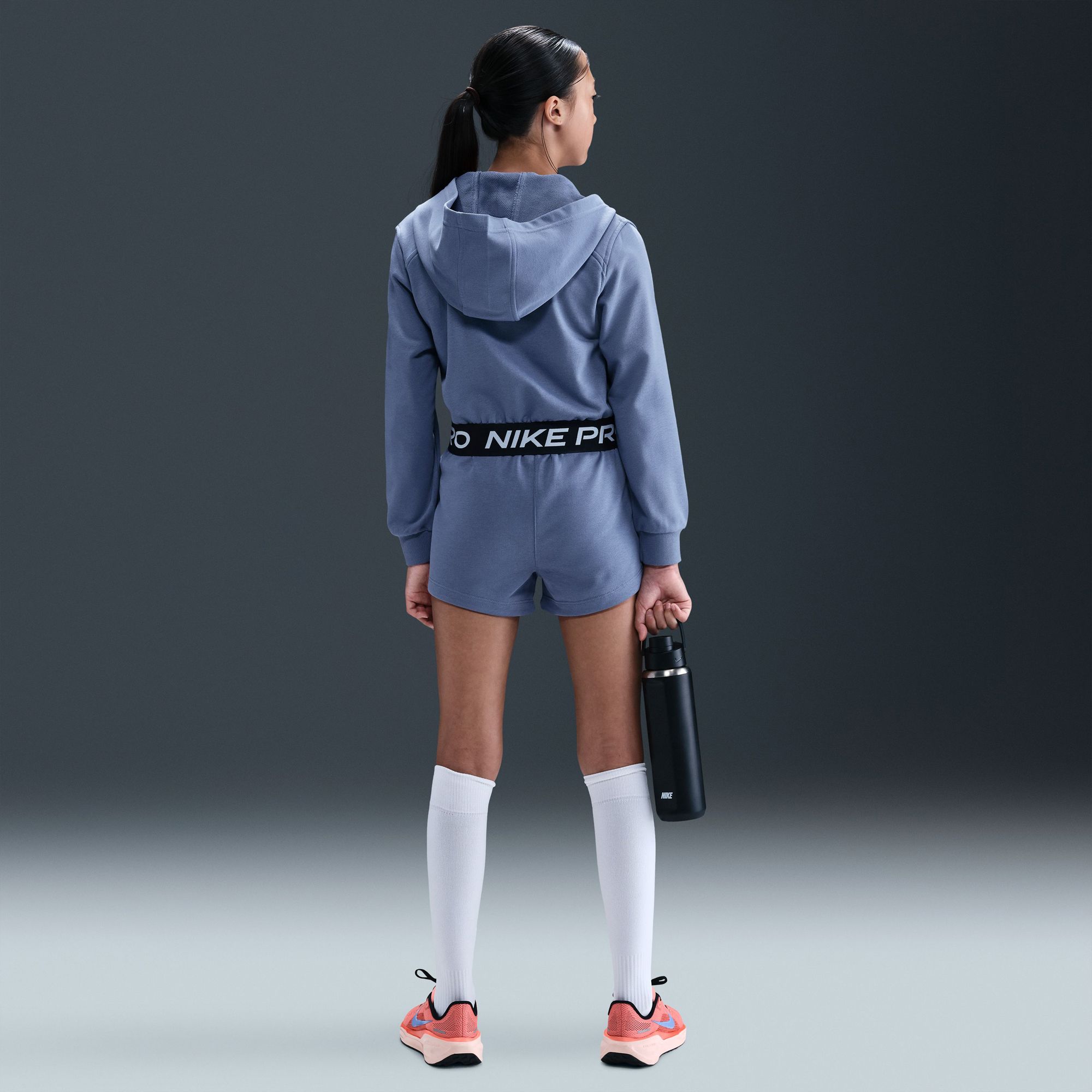 Nike Girl's Pro Fleece Dri-FIT Full Zip Hoodie product image