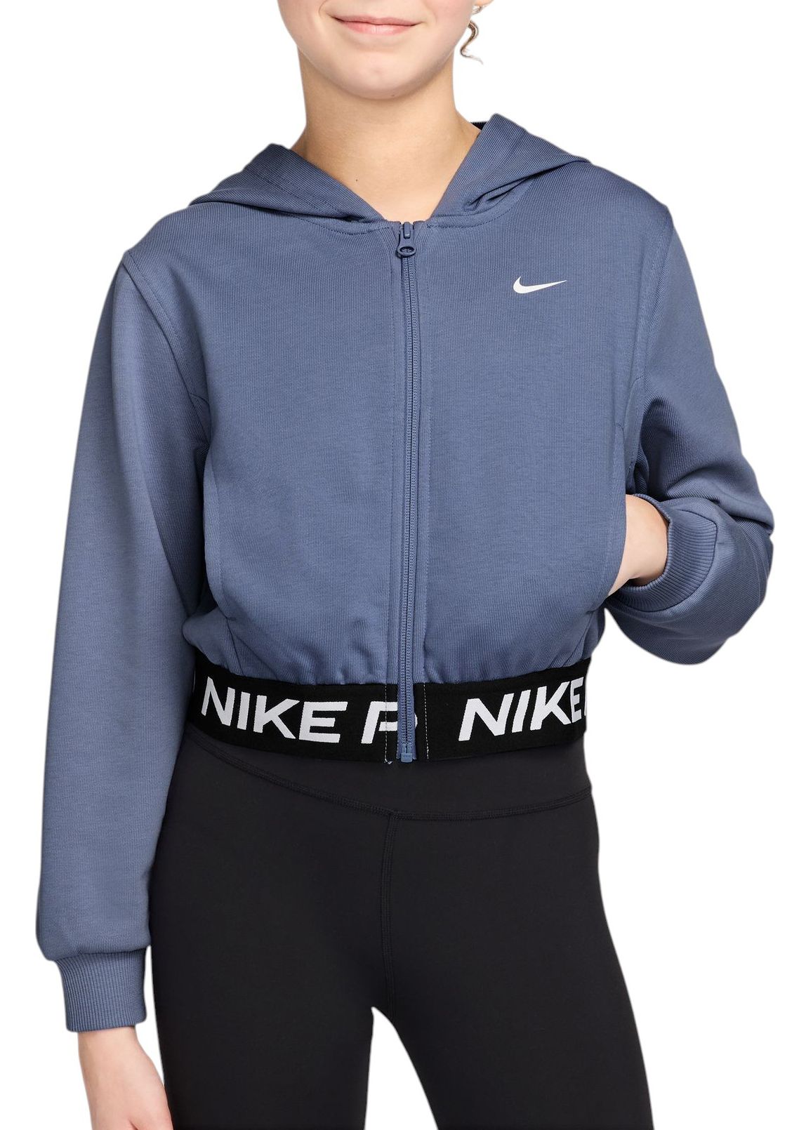 Nike Girl's Pro Fleece Dri-FIT Full Zip Hoodie product image