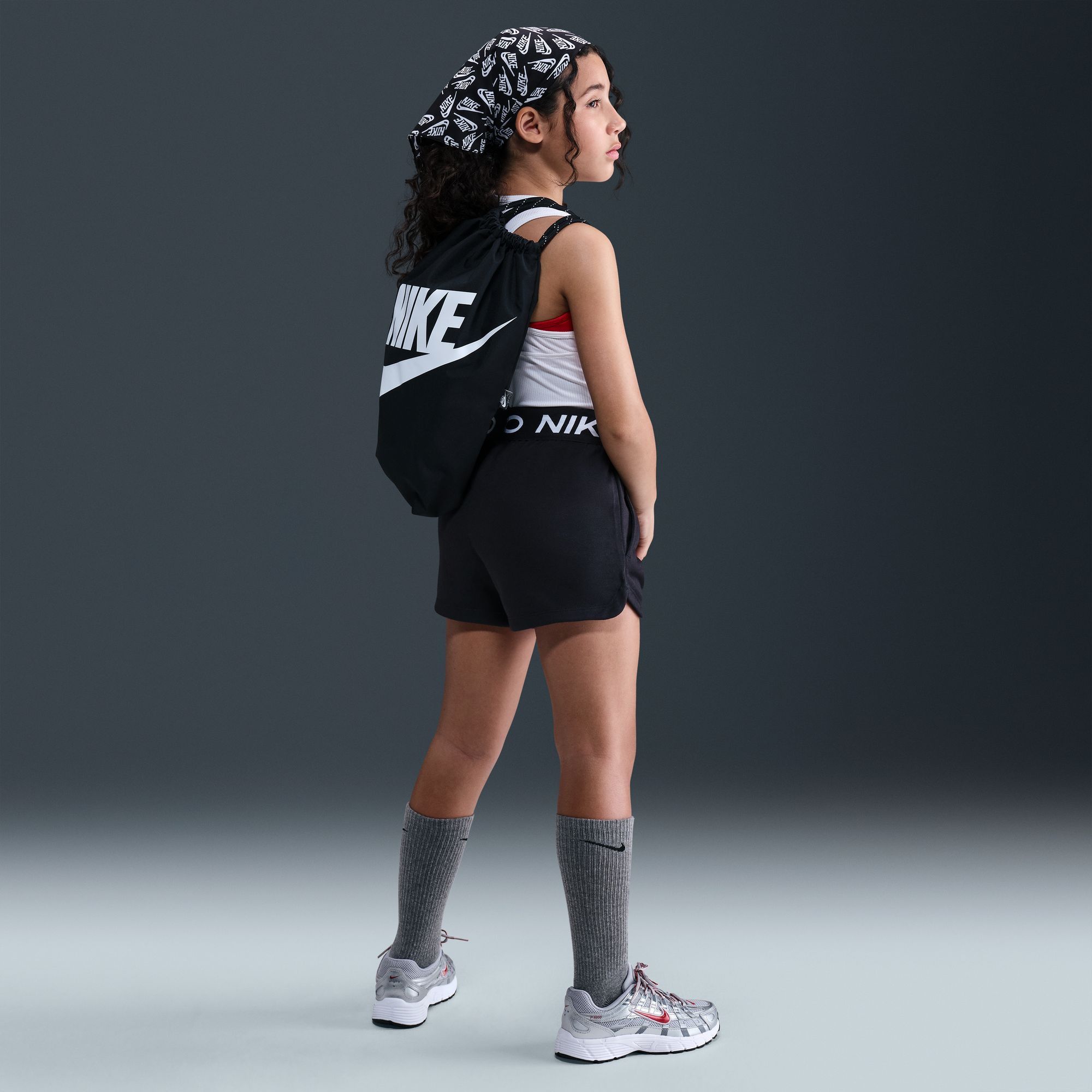 Nike Girl's Pro Fleece Dri-FIT Shorts product image