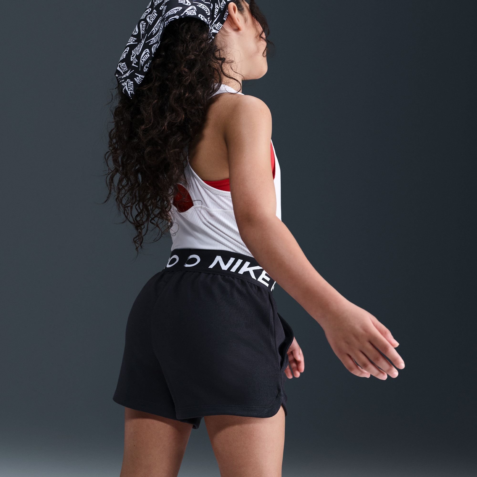 Nike Girl's Pro Fleece Dri-FIT Shorts product image