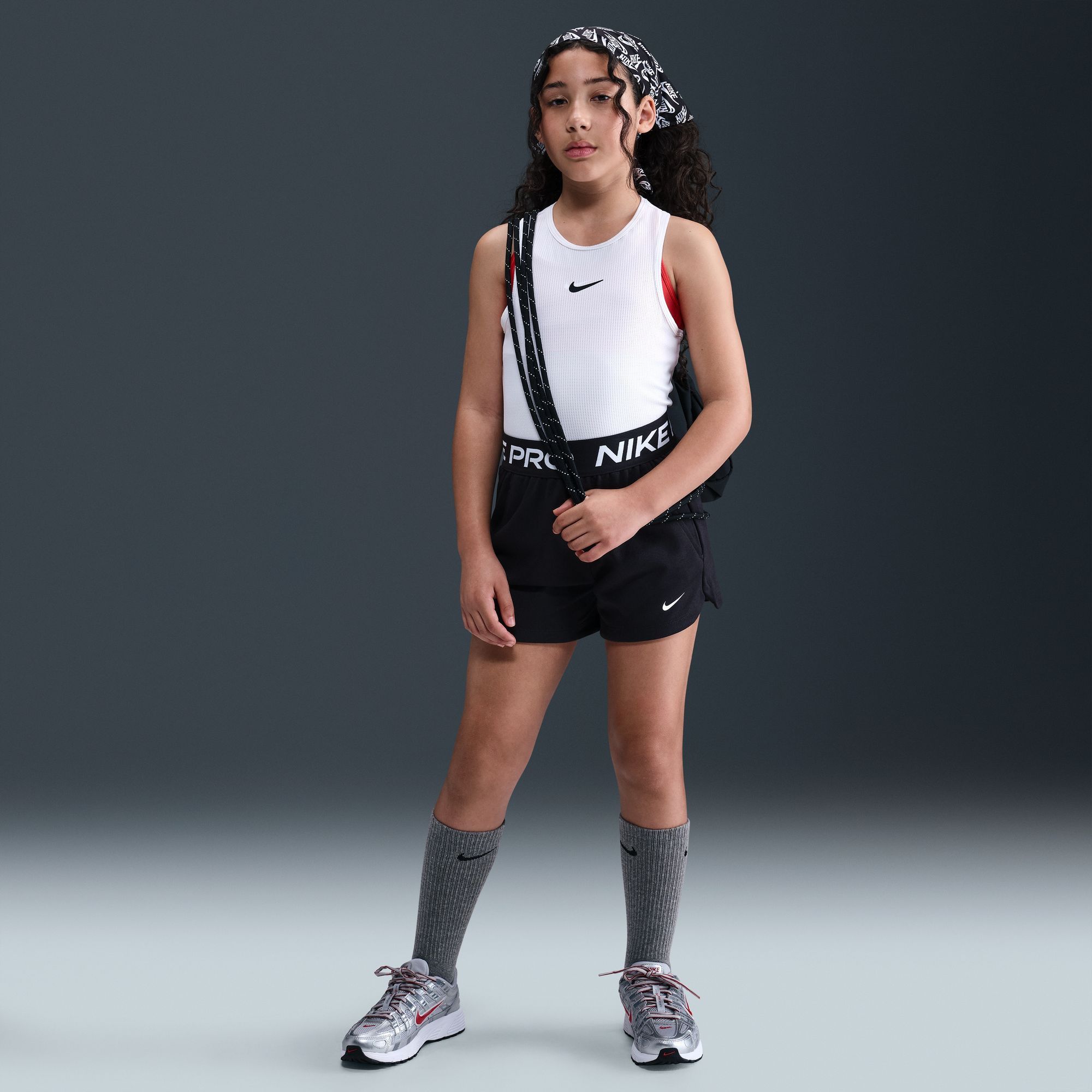 Nike Girl's Pro Fleece Dri-FIT Shorts product image