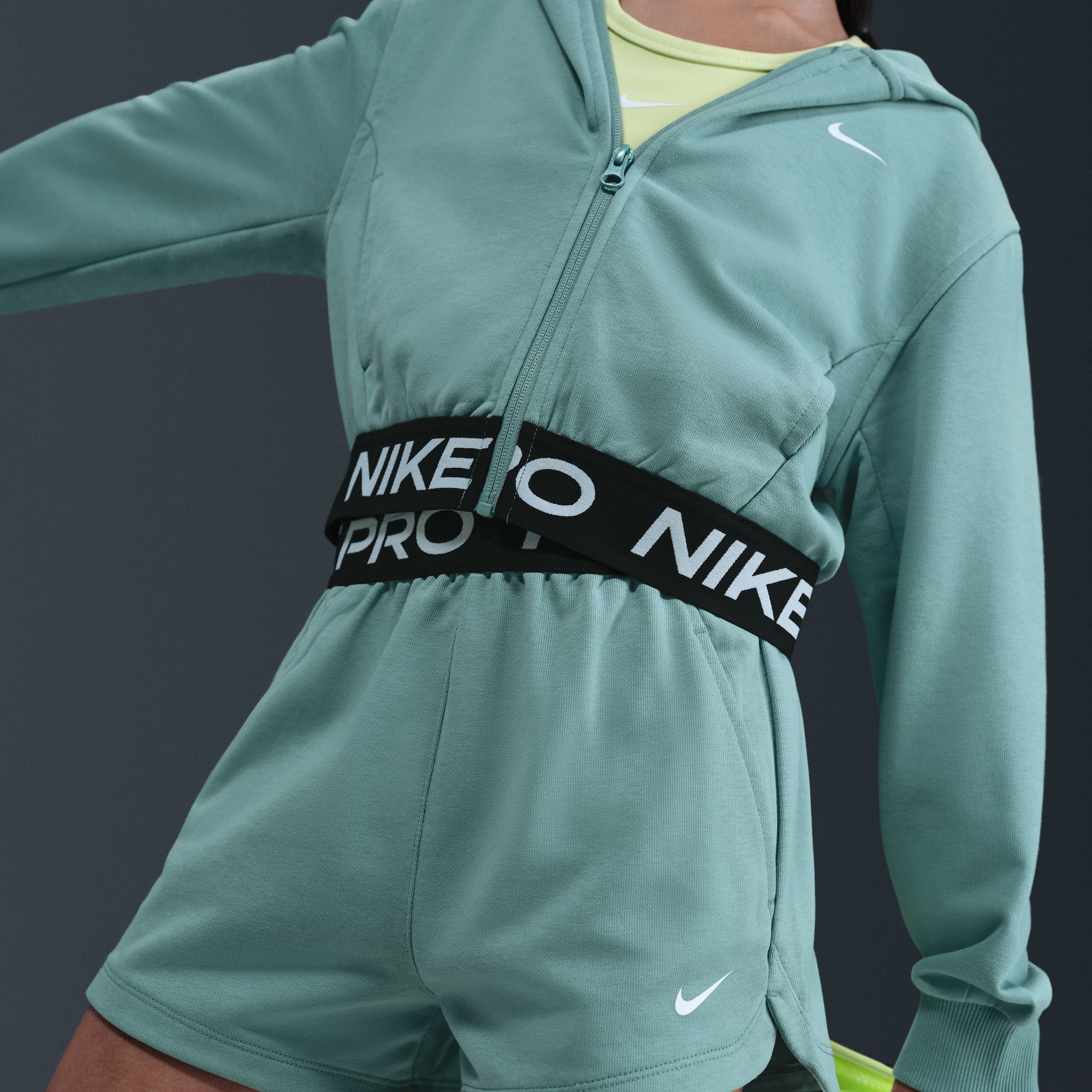 Nike Girl's Pro Fleece Dri-FIT Shorts product image