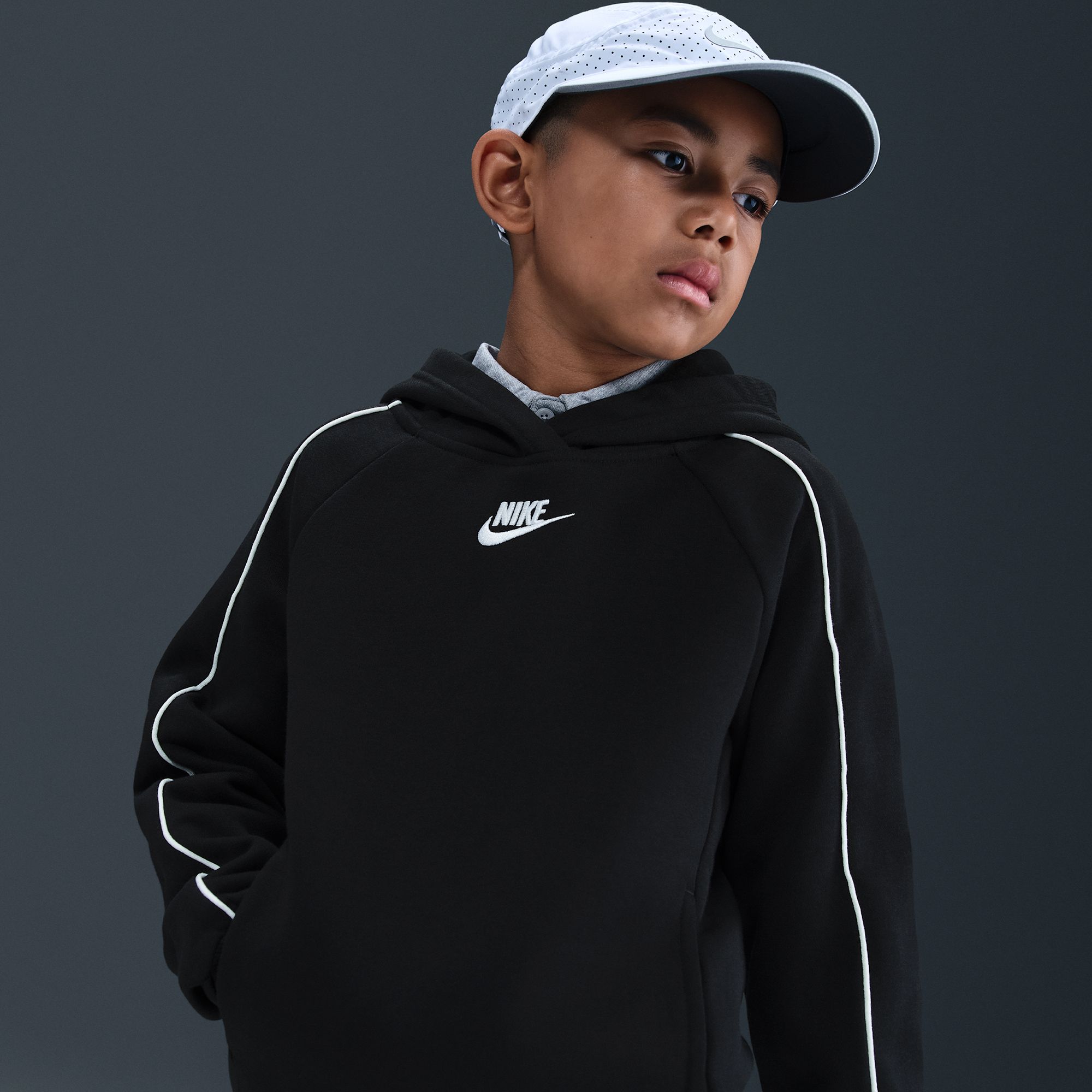 Nike Kids' Sportswear Club Fleece Hoodie Track Suit product image
