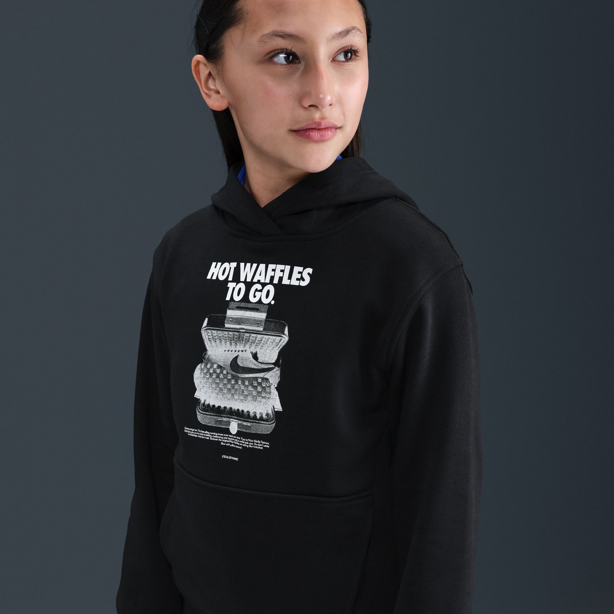 Nike Kids' Sportswear Club Fleece Waffles Hoodie product image