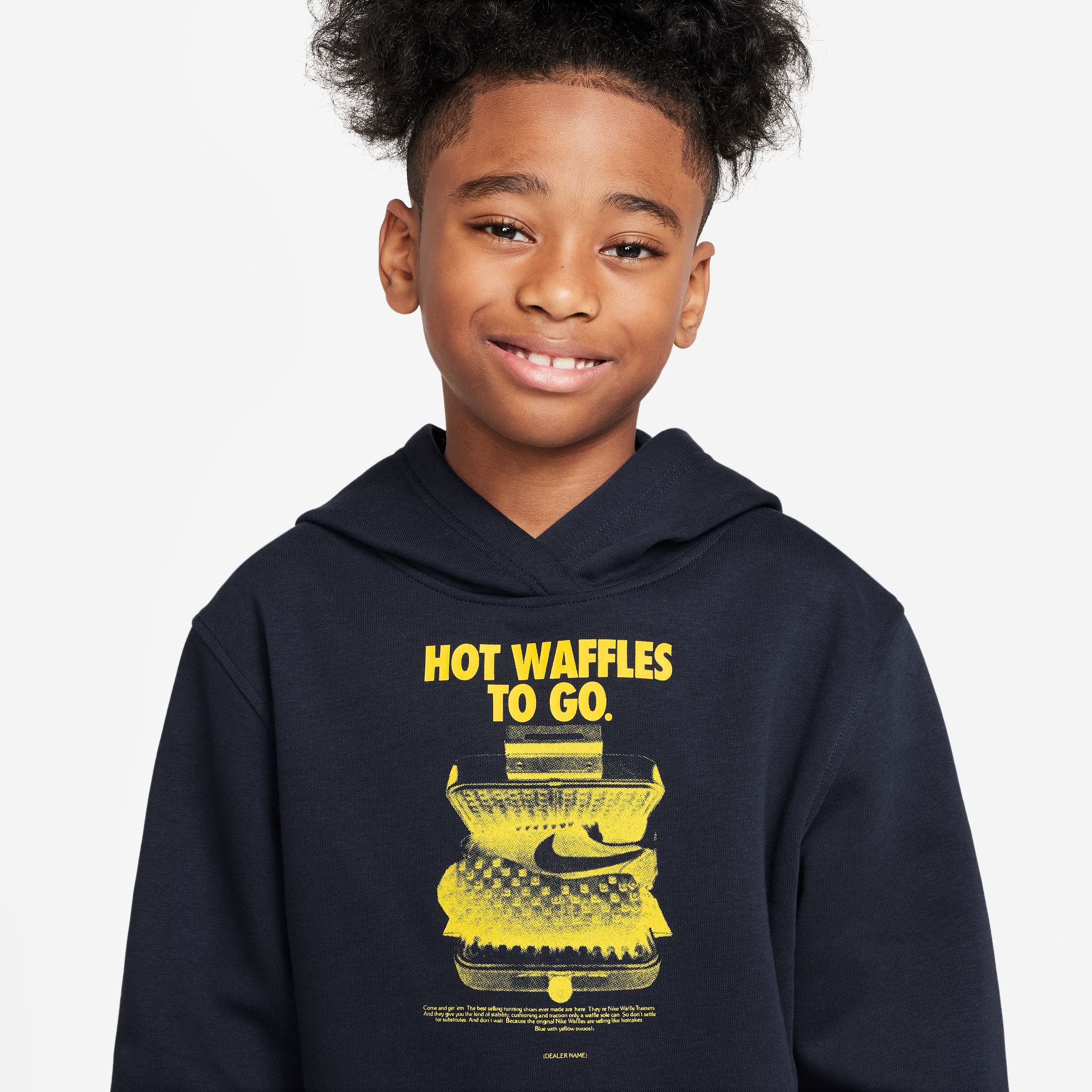 Nike Kids' Sportswear Club Fleece Waffles Hoodie product image