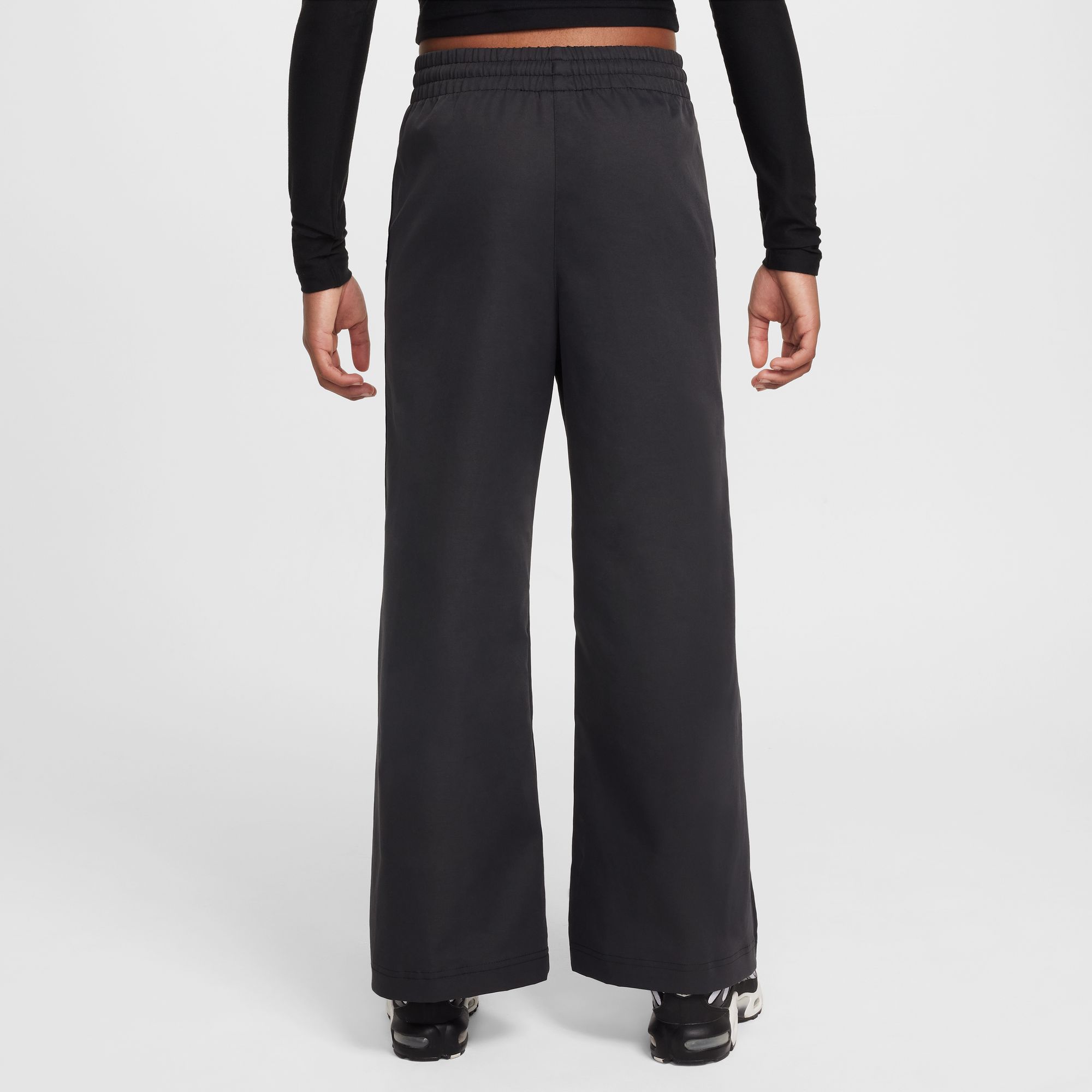 Nike Girls' Sportswear Woven Wide-Leg Pants product image