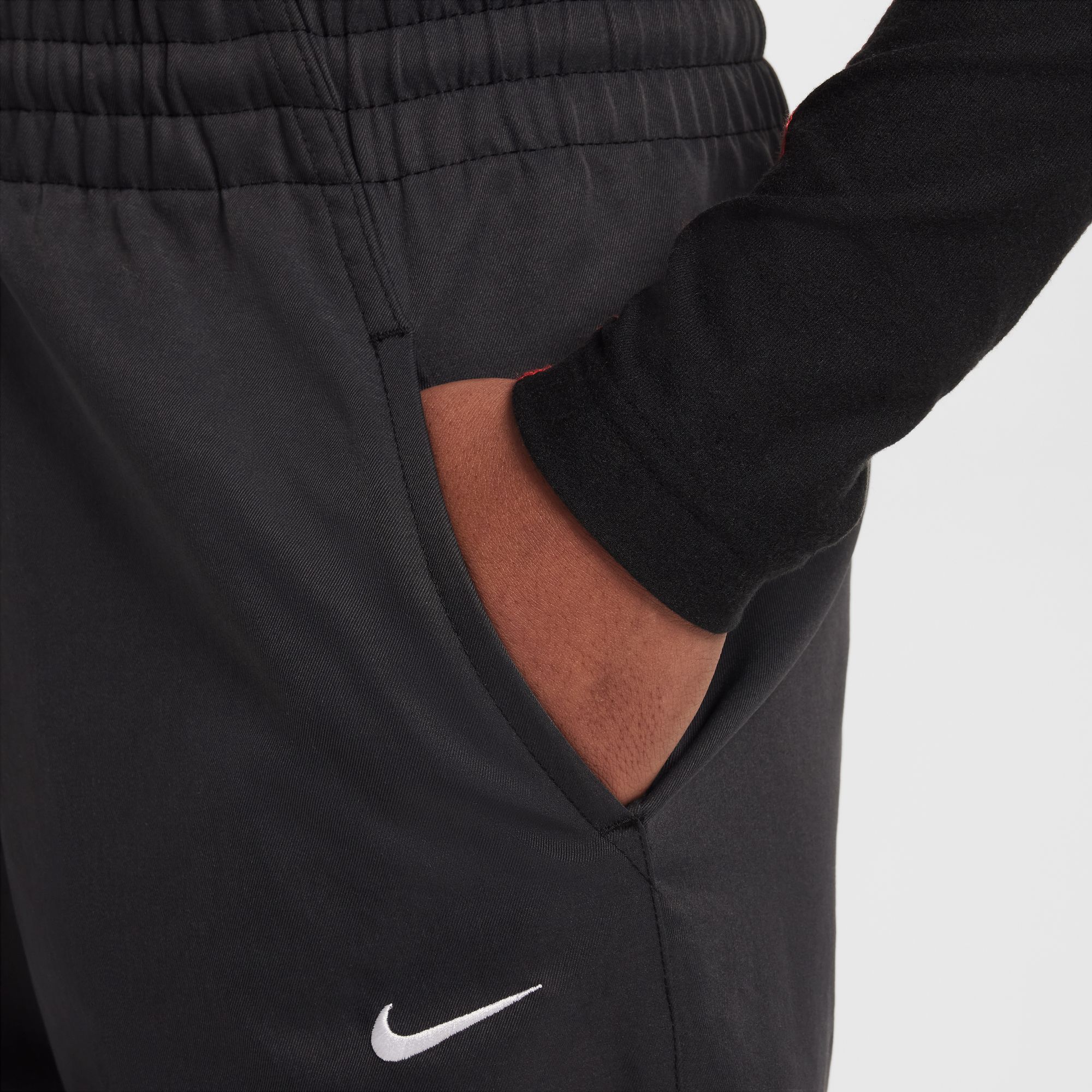 Nike Girls' Sportswear Woven Wide-Leg Pants product image