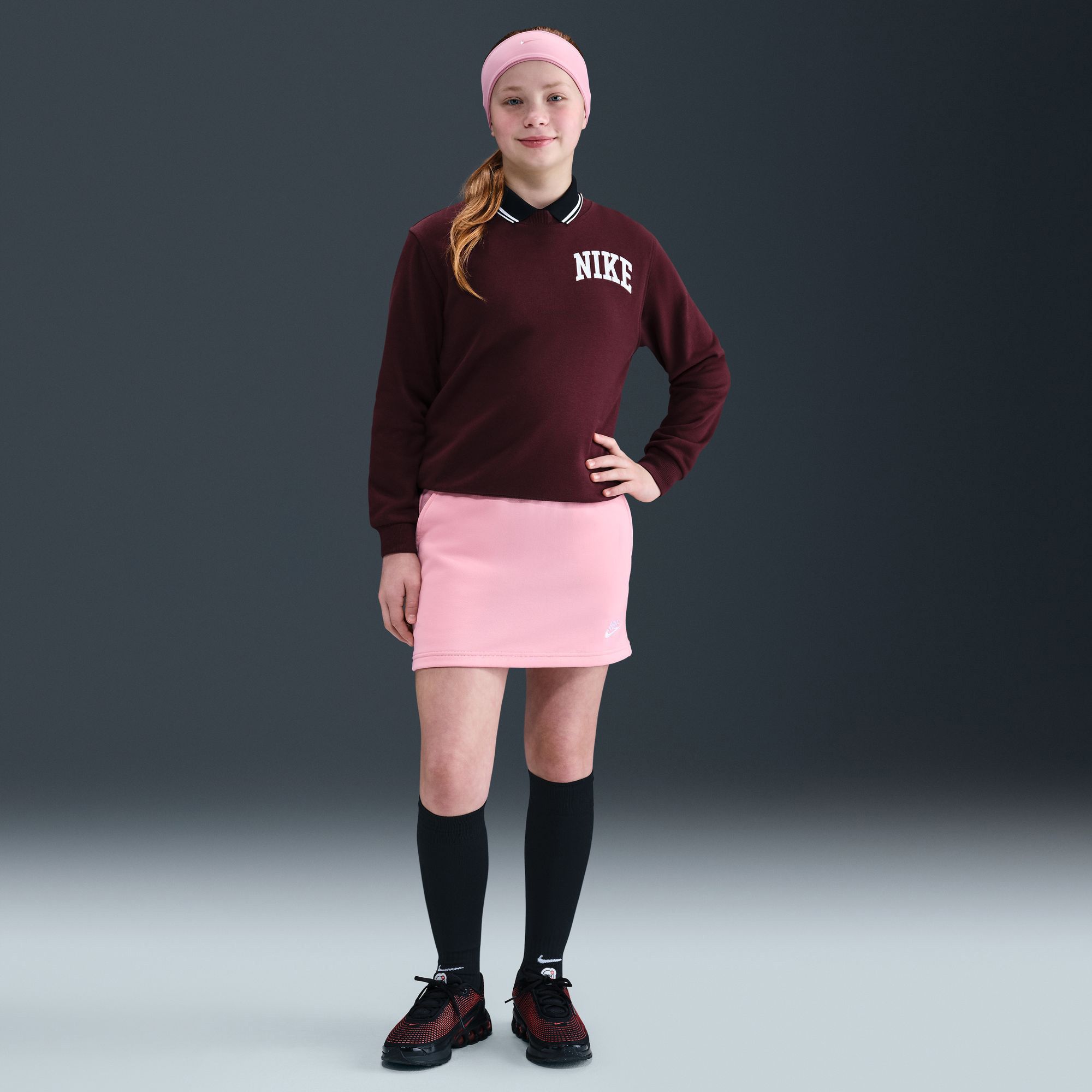 Nike Girl's Sportswear Club French Terry Skirt product image