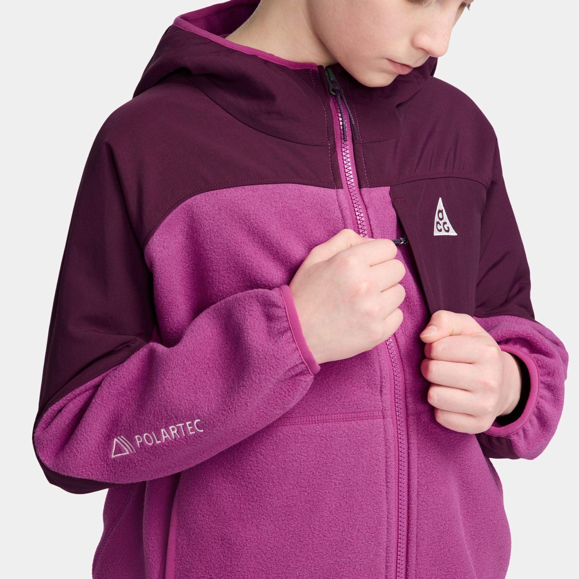 Nike Kids' ACG Wolf Tree Polartec Full-Zip Hoodie product image