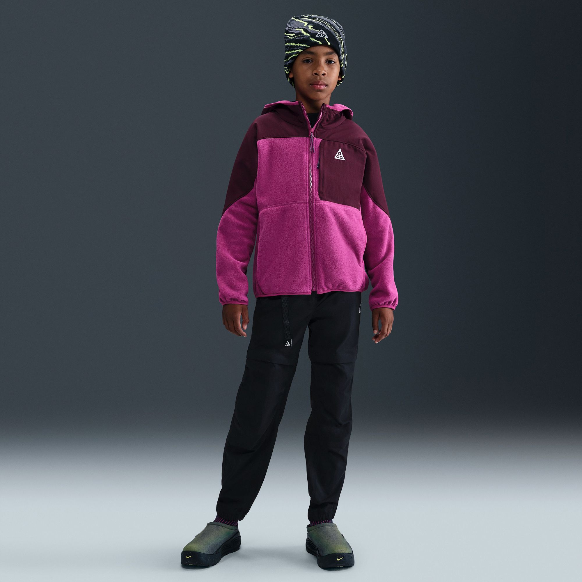 Nike Kids' ACG Wolf Tree Polartec Full-Zip Hoodie product image