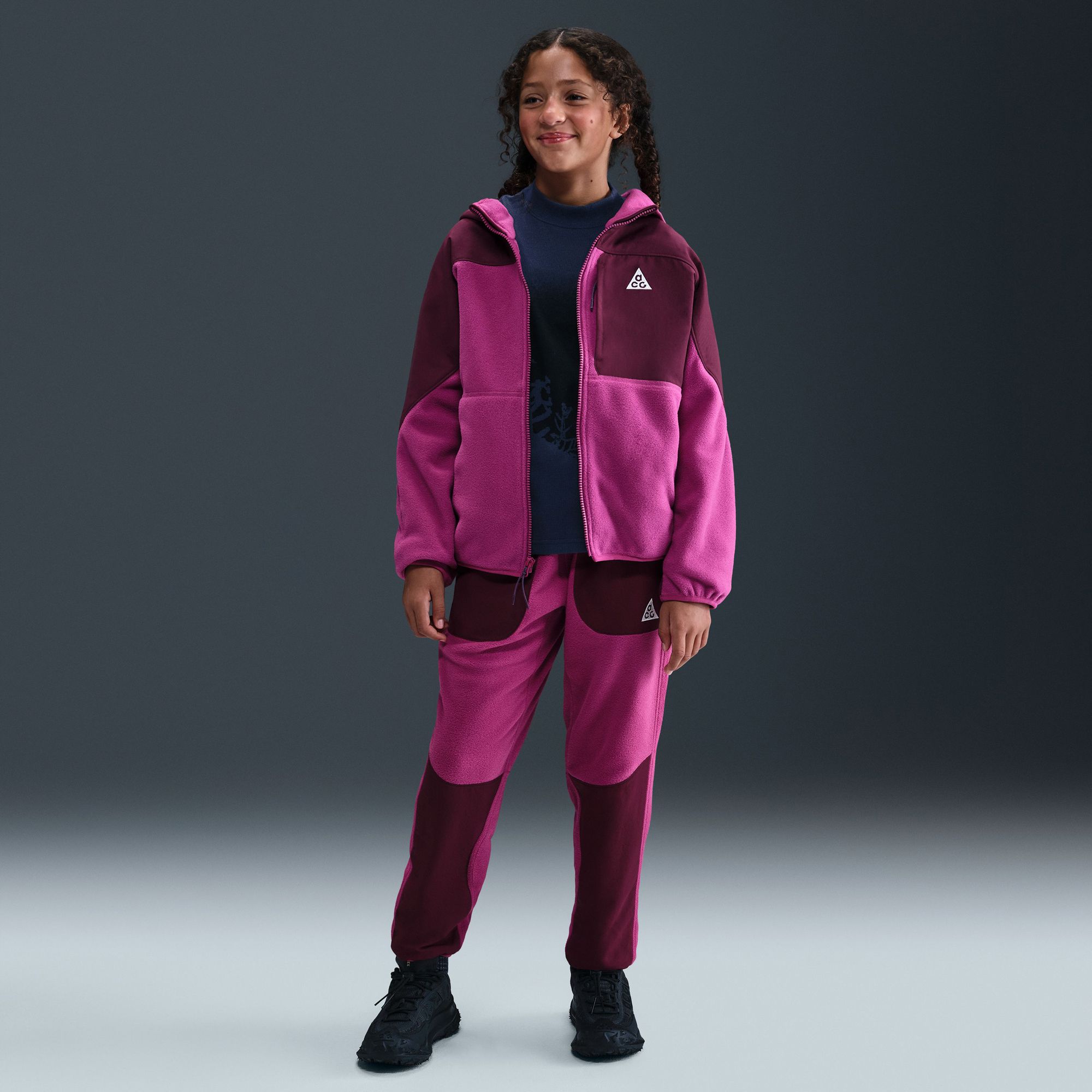 Nike Kids' ACG Wolf Tree Polartec Full-Zip Hoodie product image