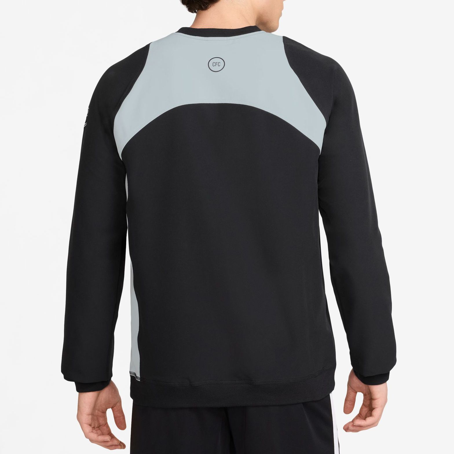 Nike Men's Chelsea FC Black T90 Crewneck Sweatshirt product image