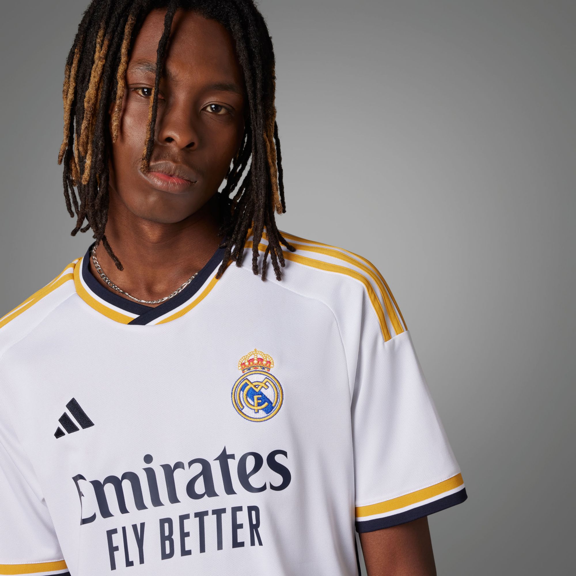 adidas Real Madrid 2023 Home Replica Jersey