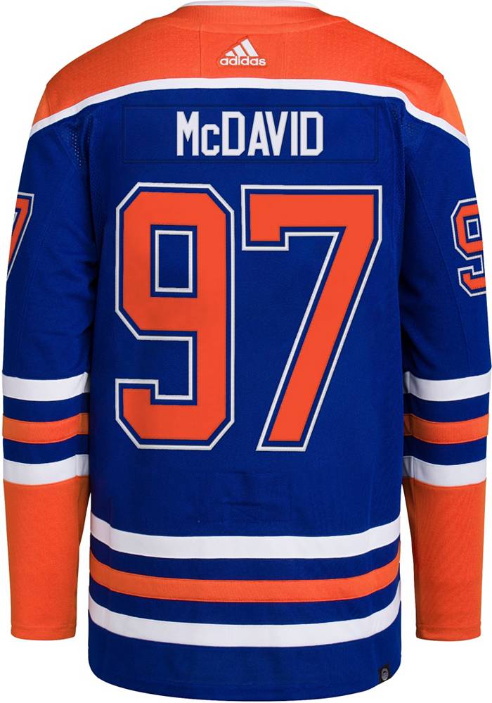 Men's adidas Connor McDavid Orange Edmonton Oilers Authentic