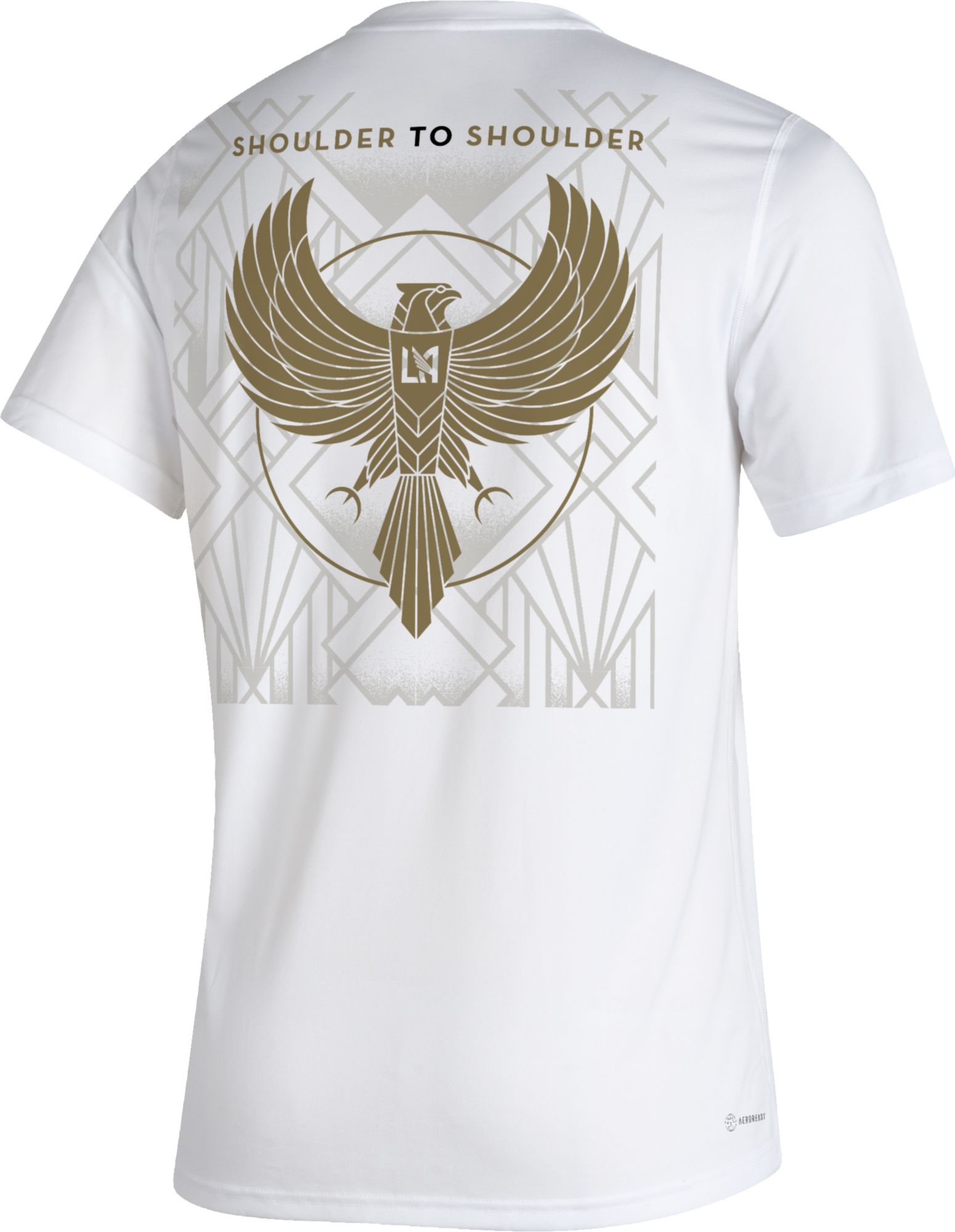 adidas Los Angeles FC '22 White Jersey Hook T-Shirt