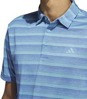 adidas Men's Two Color Striped Golf Polo product image