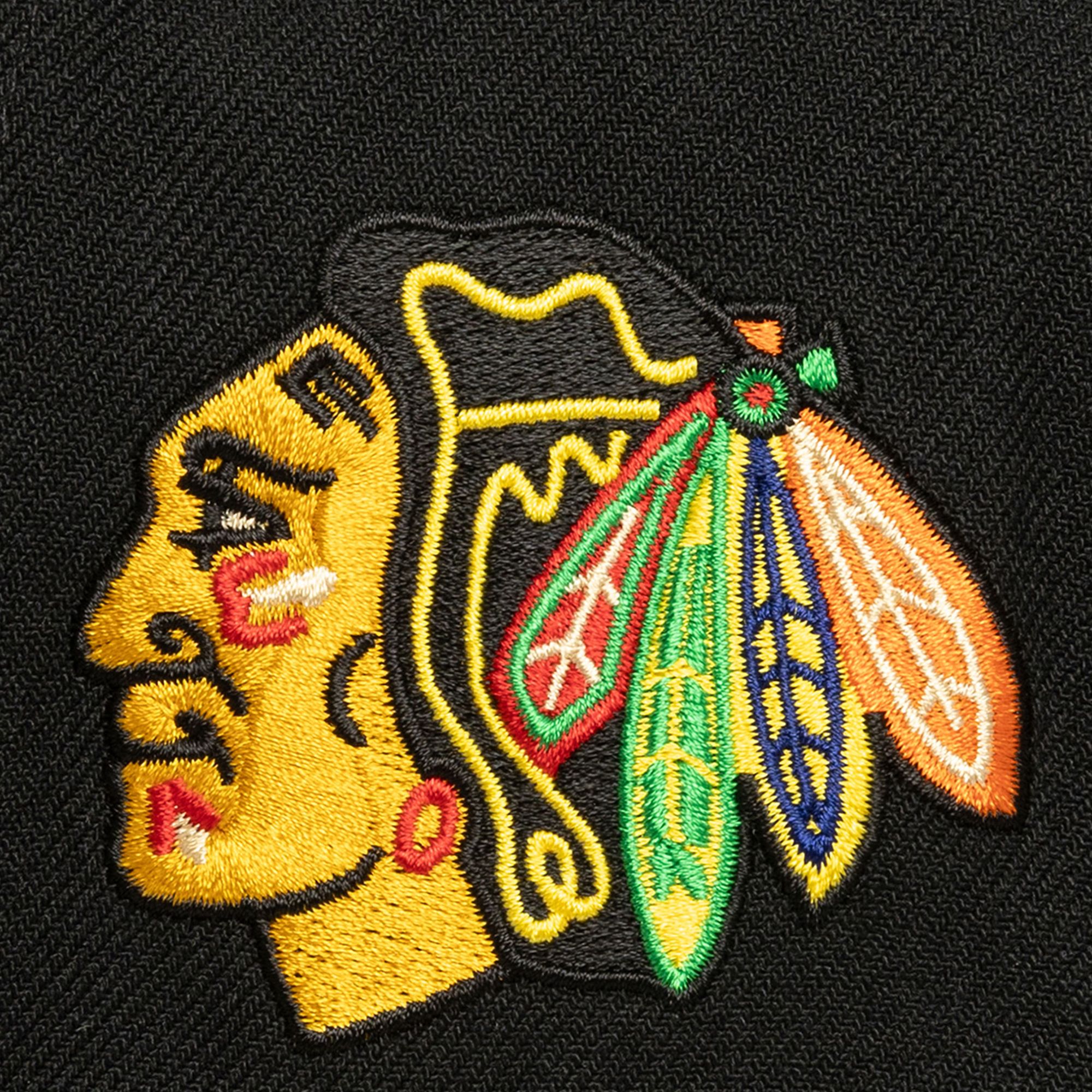 Mitchell & Ness Adult Chicago Blackhawks Script Snapback Adjustable Hat product image