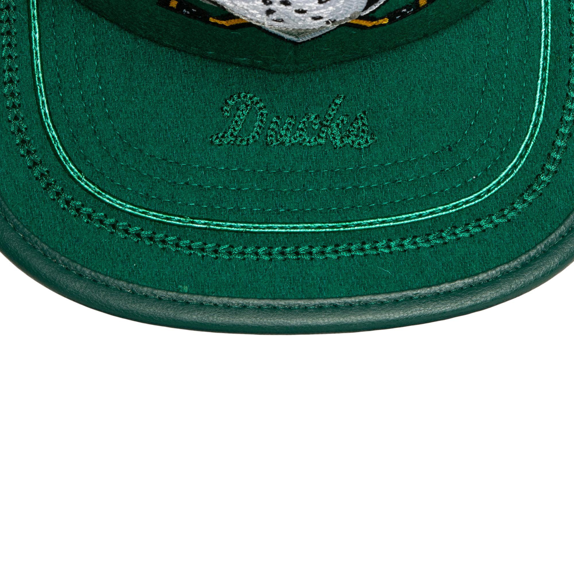 Mitchell & Ness Adult Anaheim Ducks Teal Upscale Snapback Adjustable Hat product image