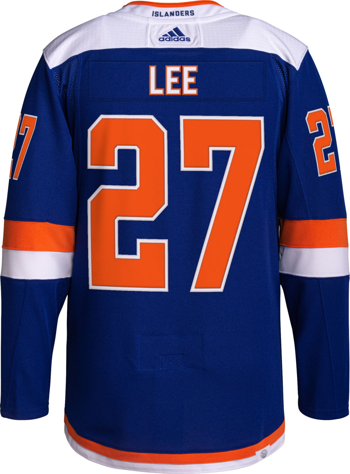 New York Islanders No27 Anders Lee Royal Blue Home Womens Jersey
