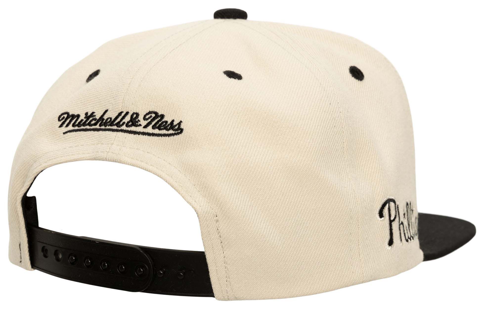 Mitchell & Ness Adult Philadelphia Phillies Cream 2Tone Evergreen Adjustable Snapback Hat product image
