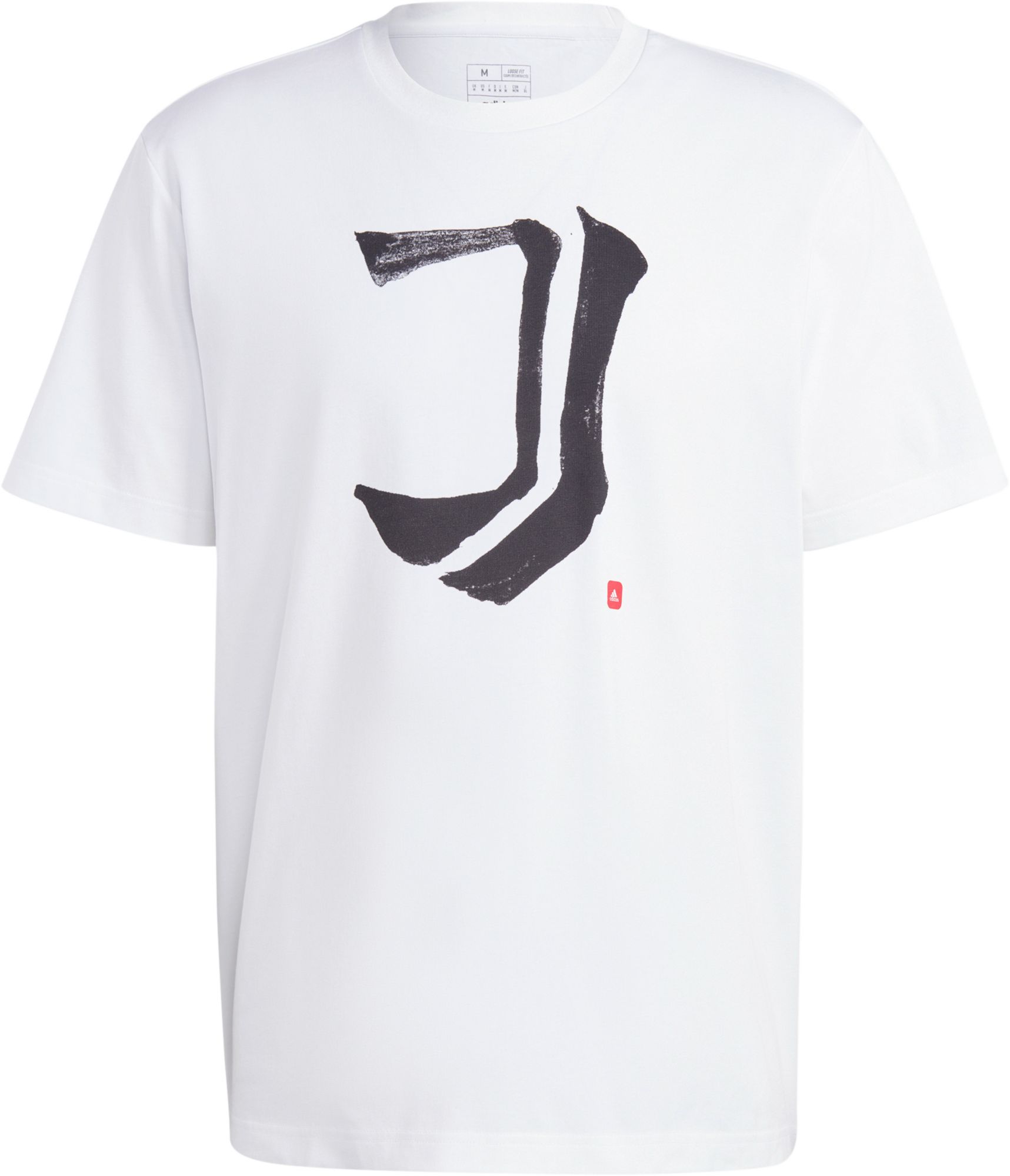 adidas Juventus Calligraphy White T-Shirt product image