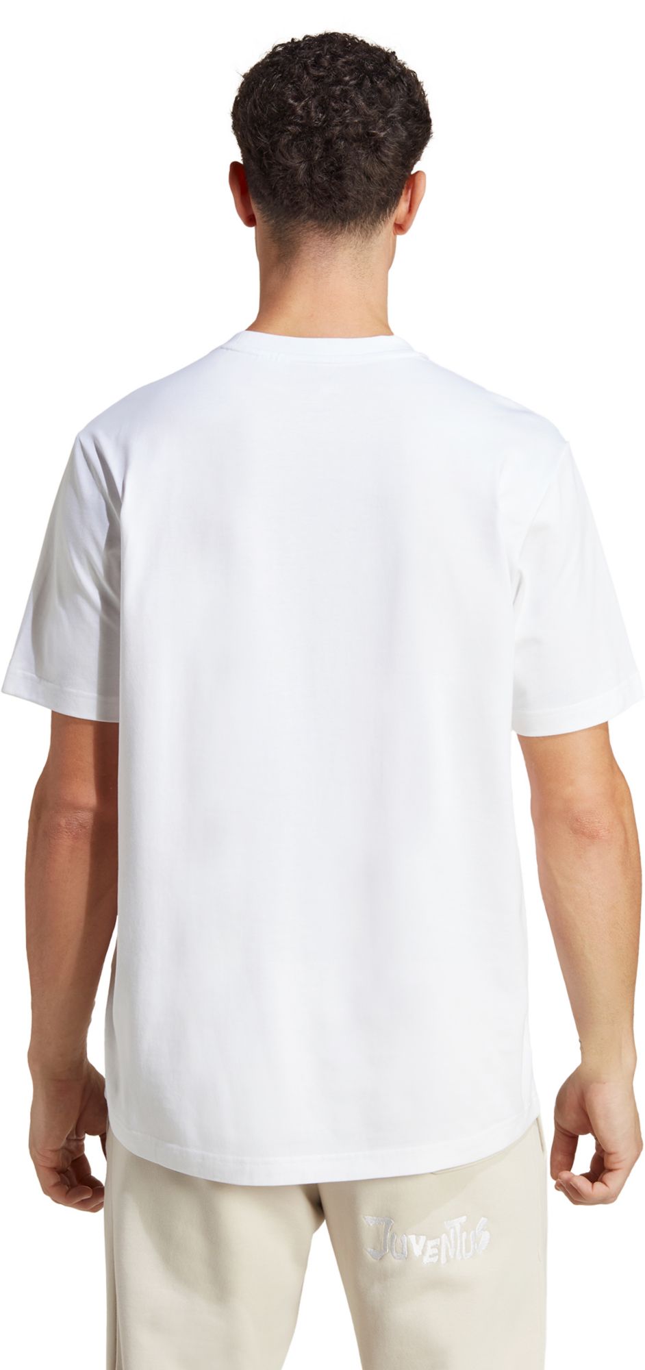adidas Juventus Calligraphy White T-Shirt