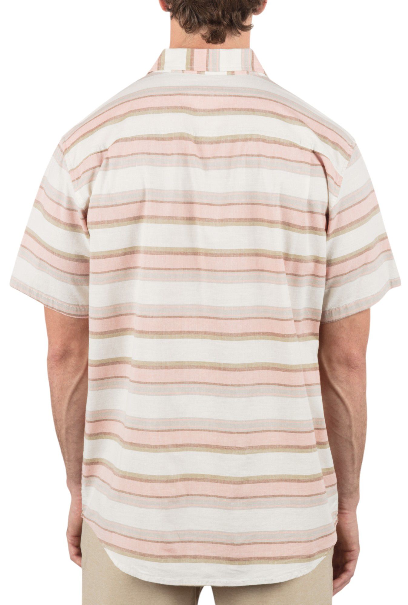 Hurley Men's One and Only Lido Stripe Short Sleeve Shirt product image