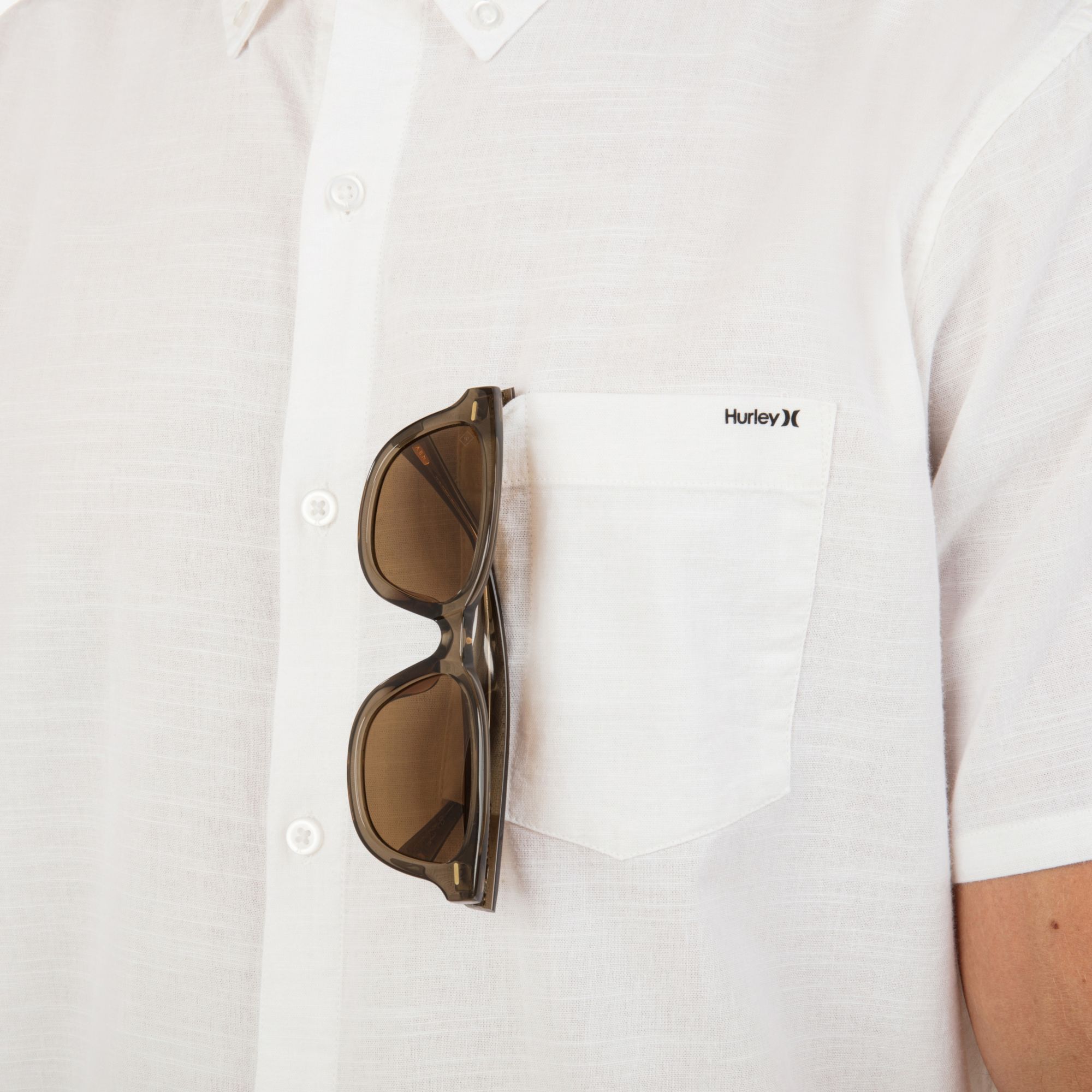 Hurley Men's Icon Stretch Short Sleeve Shirt product image