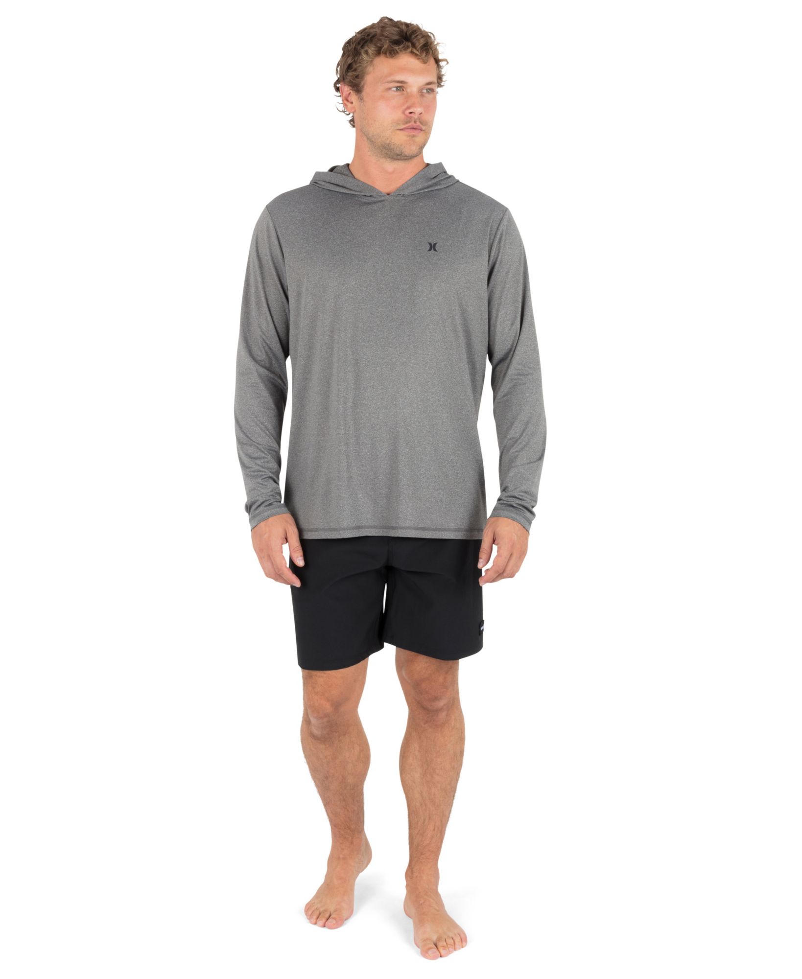 Hurley Men's Hybrid Hooded UPF Long Sleeve Shirt product image