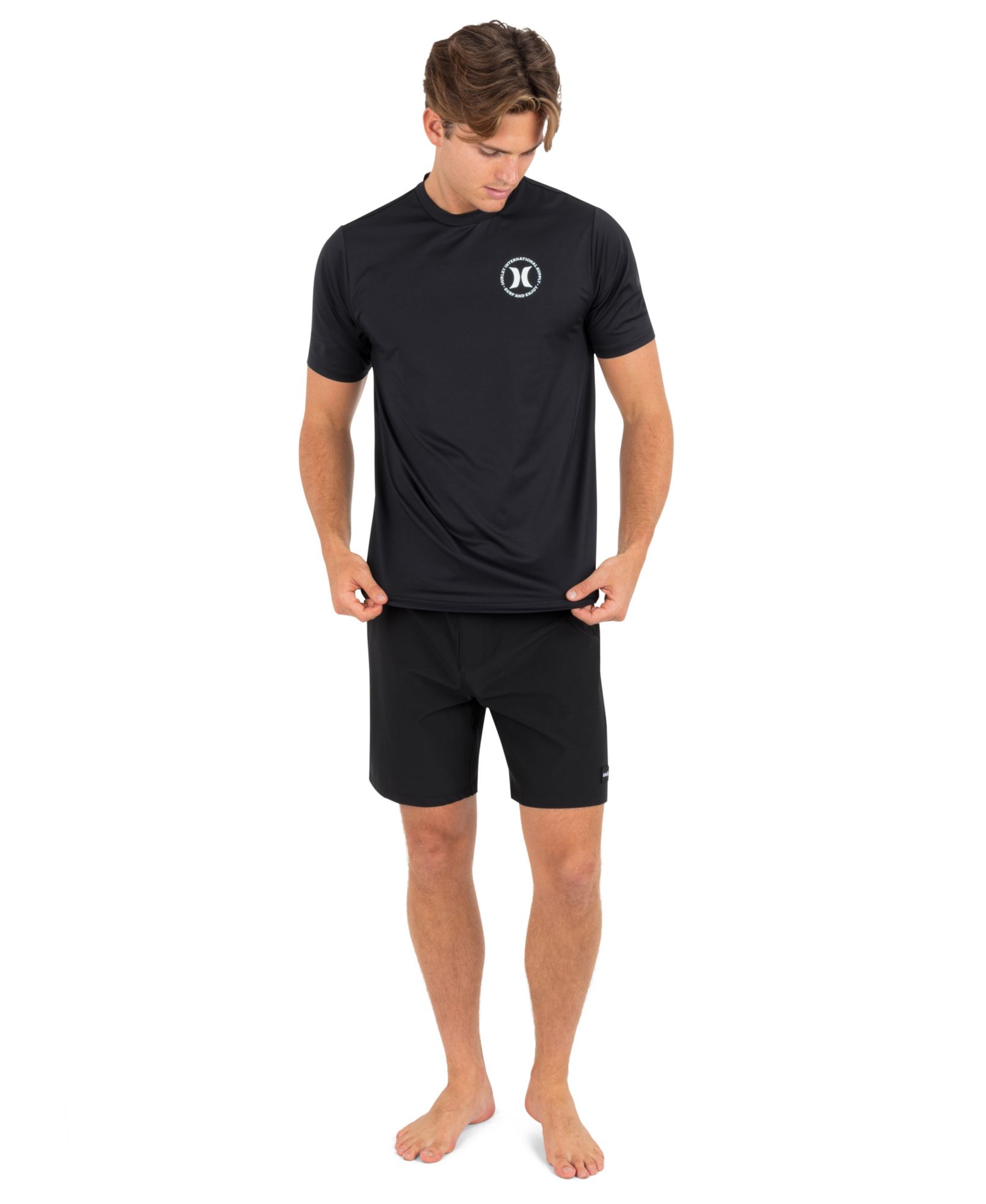 Hurley Men's Hybrid UPF Short Sleeve Rashguard product image