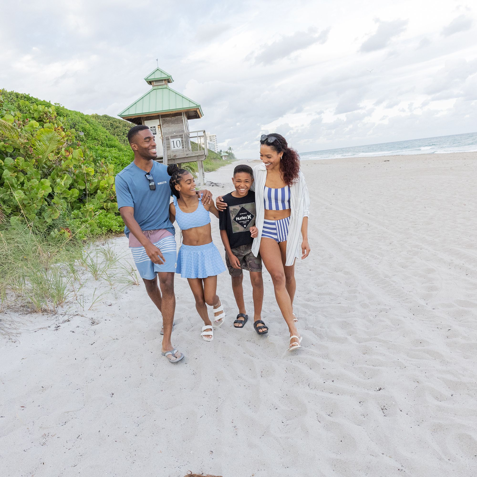 Hurley Men's Hybrid UPF Short Sleeve Rashguard product image