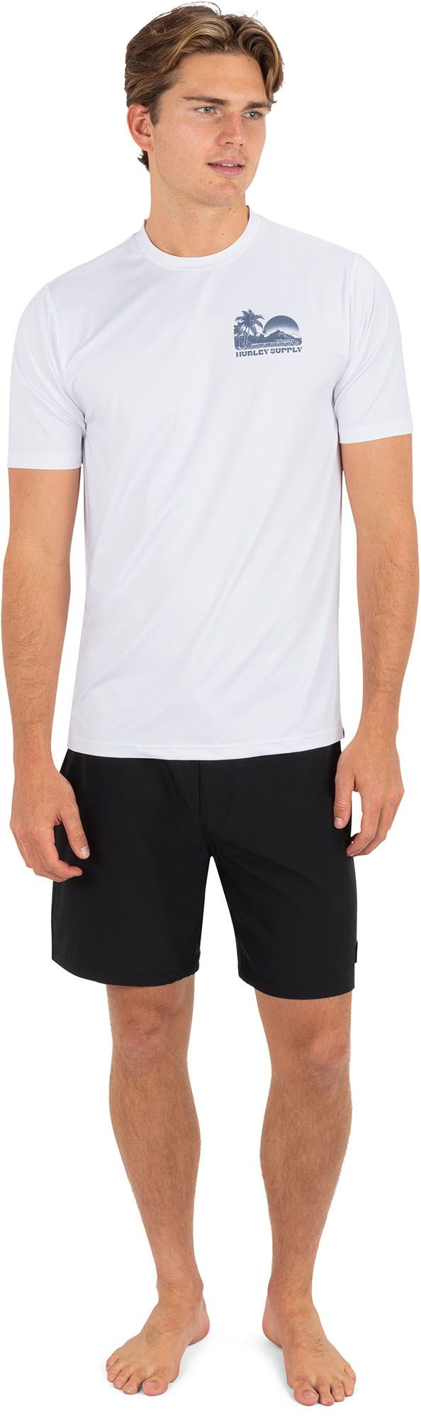 Hurley Men's Hybrid UPF Short Sleeve Rashguard product image