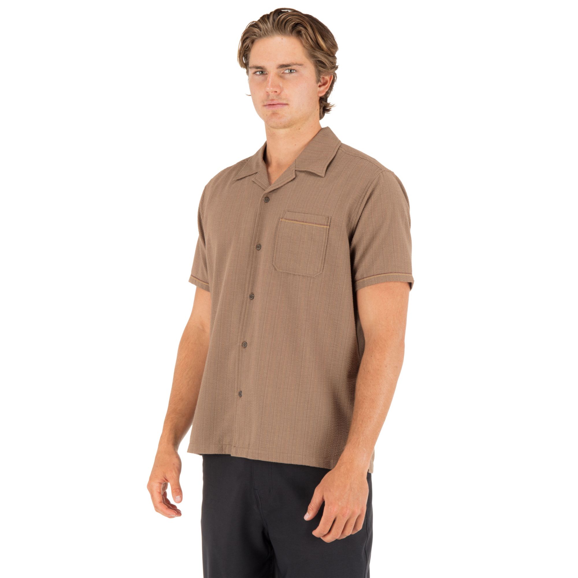 Hurley Men's Last Day Camp Short Sleeve Shirt product image