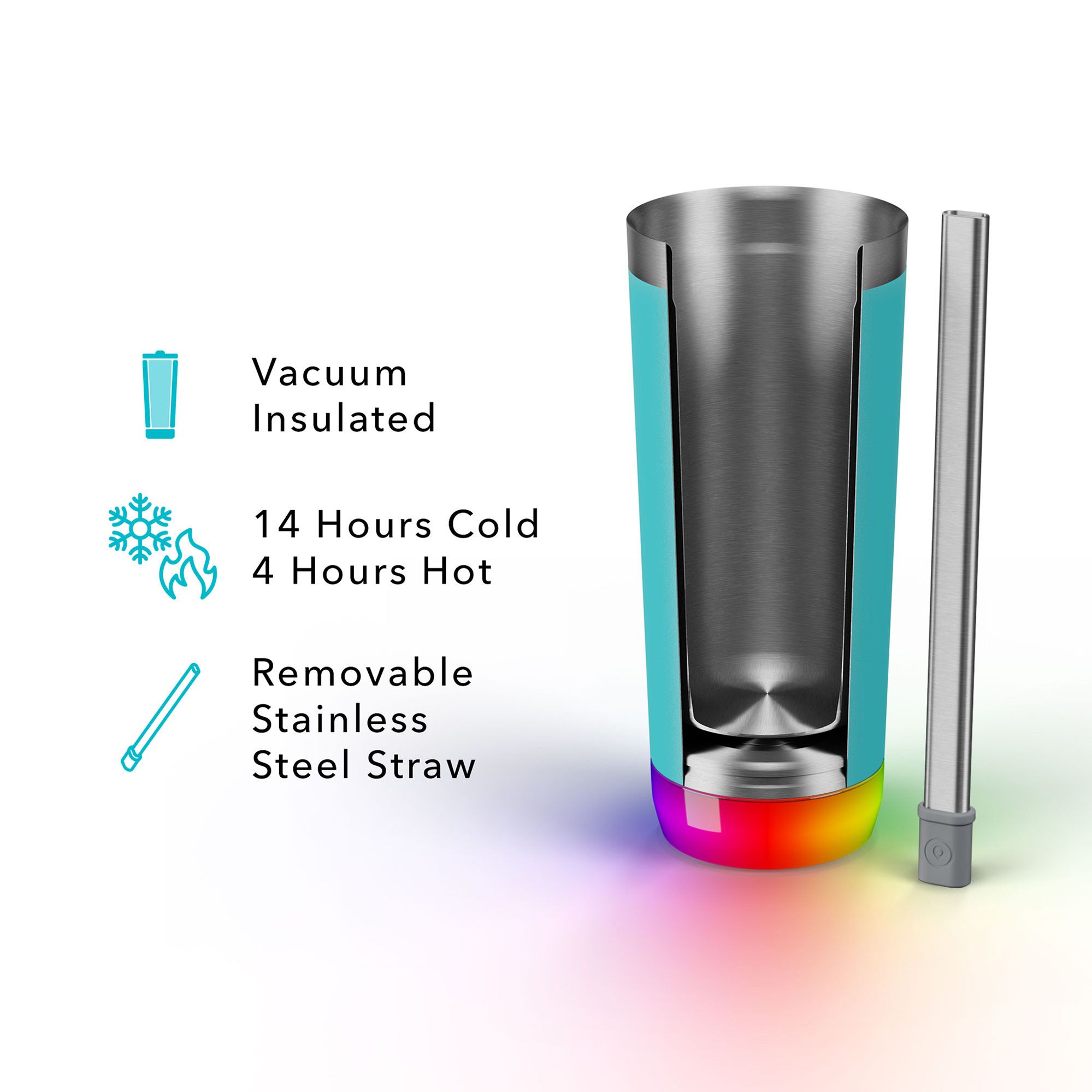 HidrateSpark Pro 20 oz. Smart Tumbler product image