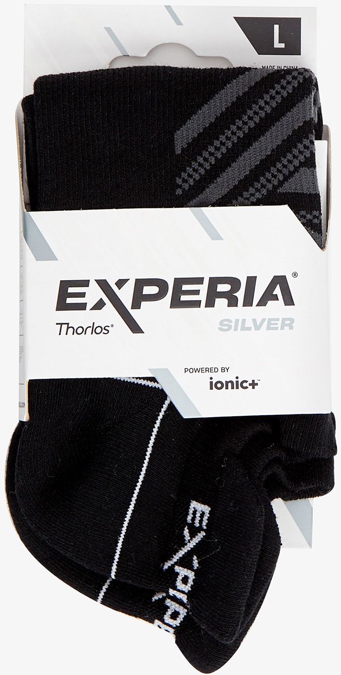 Thorlos Experia SILVER Tab Back Low Cut Running Socks