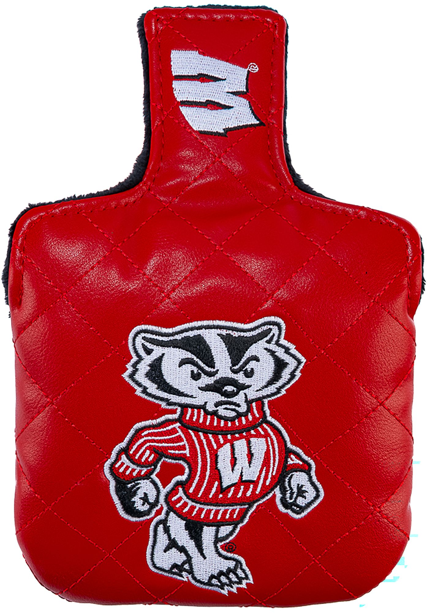 Hometown Brands Wisconsin Badgers Diamond Stitch Mallet Putter Headcover product image