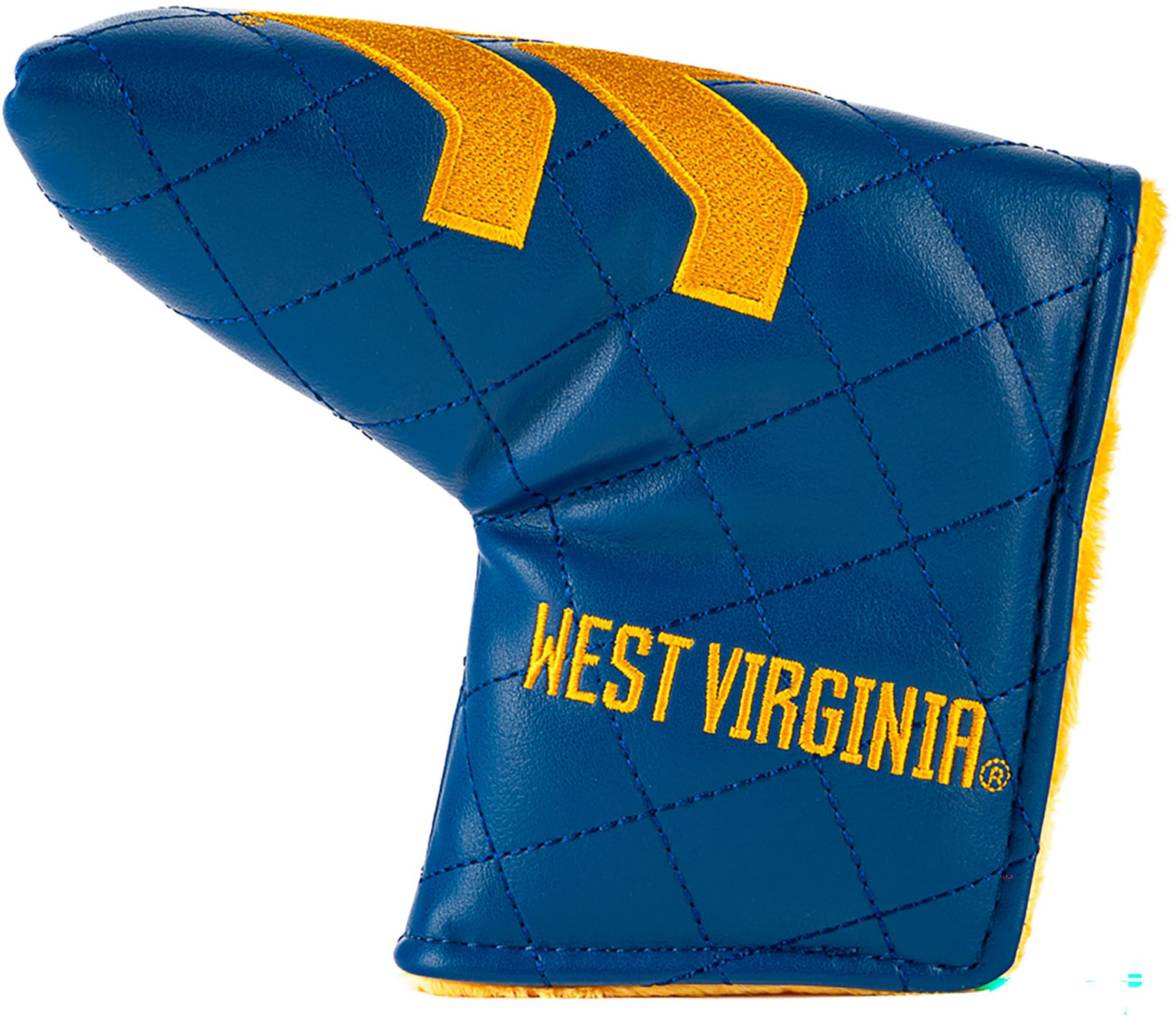 Hometown West Virginia Mountaineers Diamond Stitched Blade Putter Headcover product image