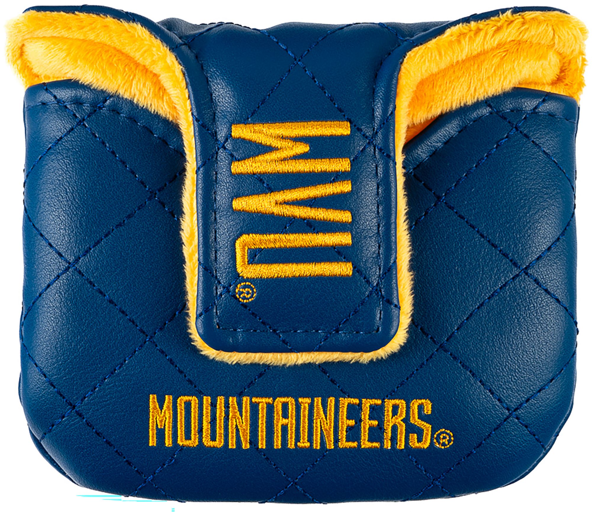 Hometown West Virginia Mountaineers Diamond Stitched Mallet Putter Headcover product image