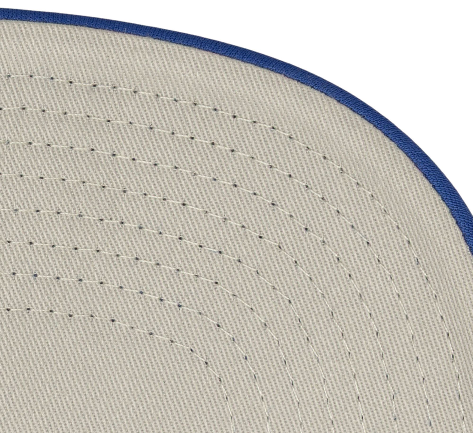 Mitchell & Ness Adult New York Knicks Off-White Vintage Block Foam Trucker Hat product image