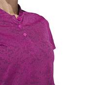adidas Women's Jacquard Golf Polo Shirt product image