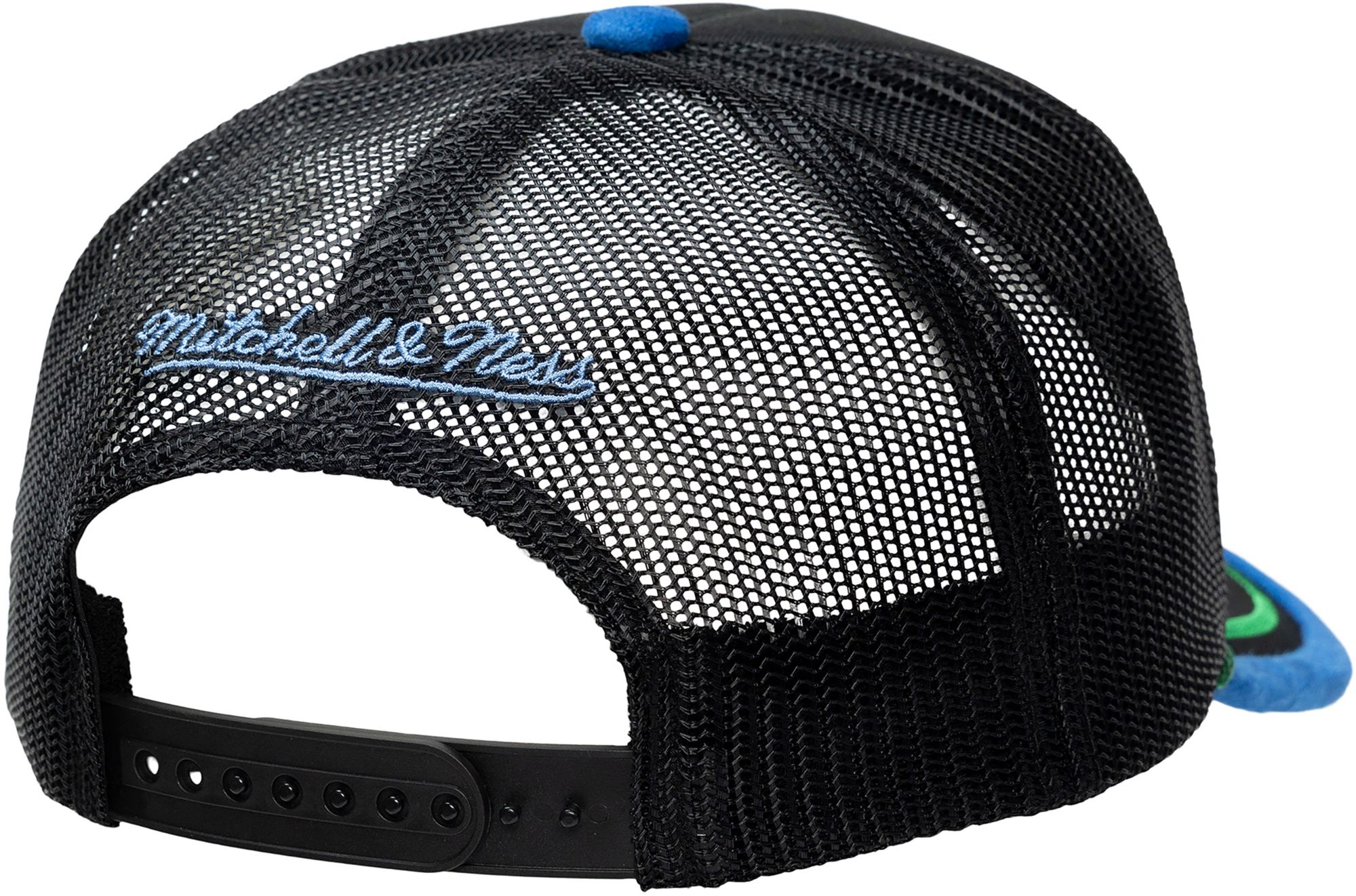 Mitchell & Ness Adult Minnesota Timberwolves Black LRG Trucker Hat product image