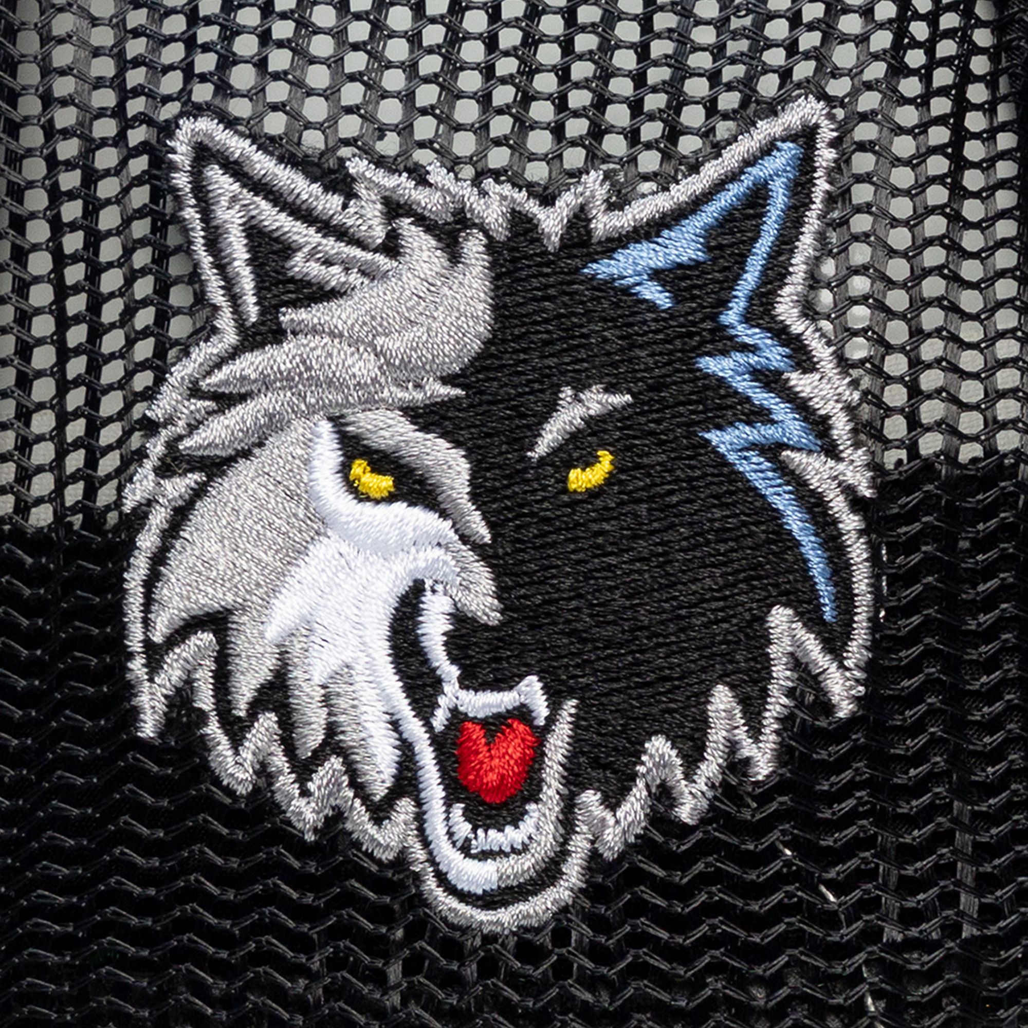 Mitchell & Ness Adult Minnesota Timberwolves Black LRG Trucker Hat product image