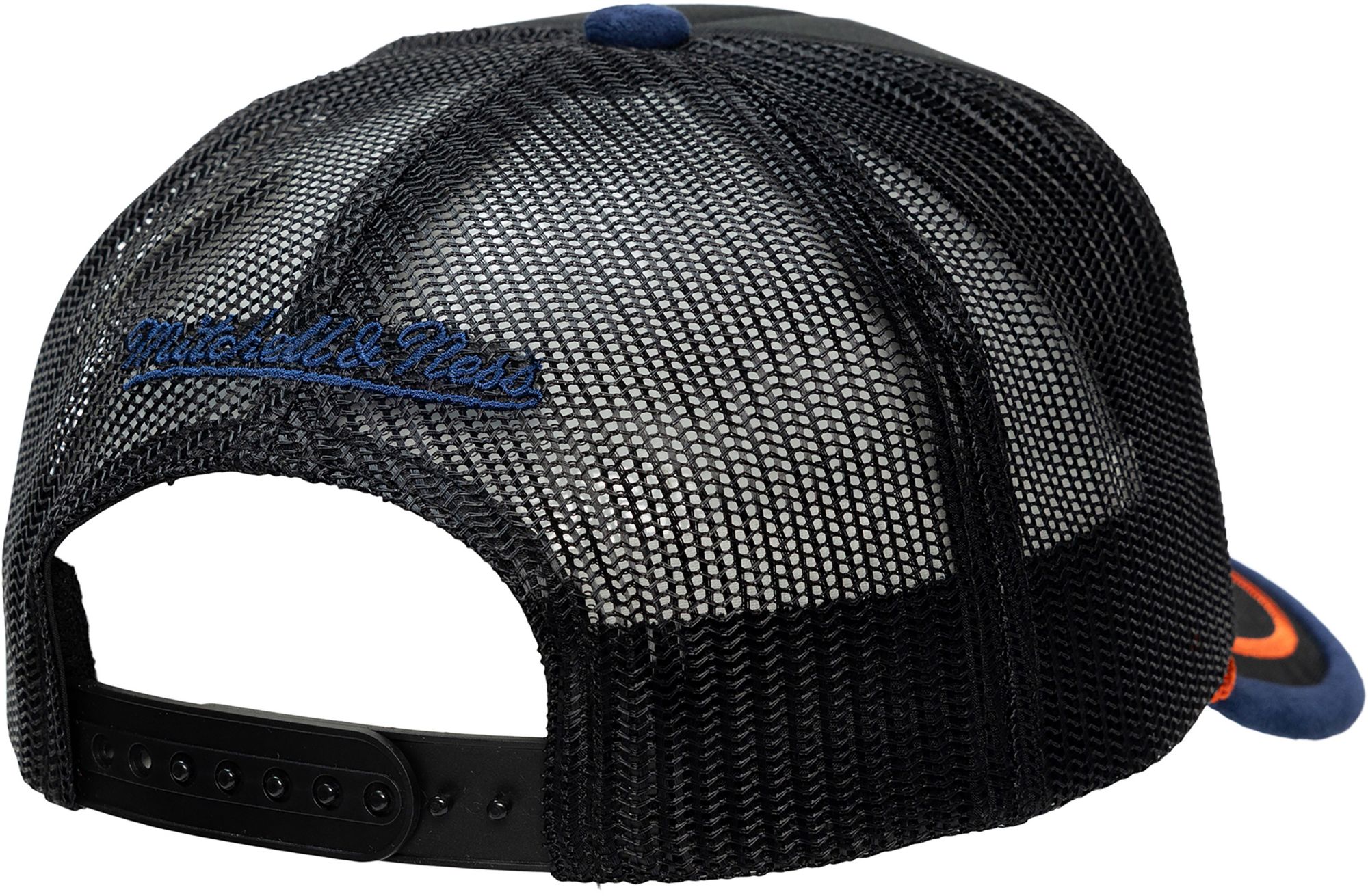 Mitchell & Ness Adult New York Knicks Black LRG Trucker Hat product image